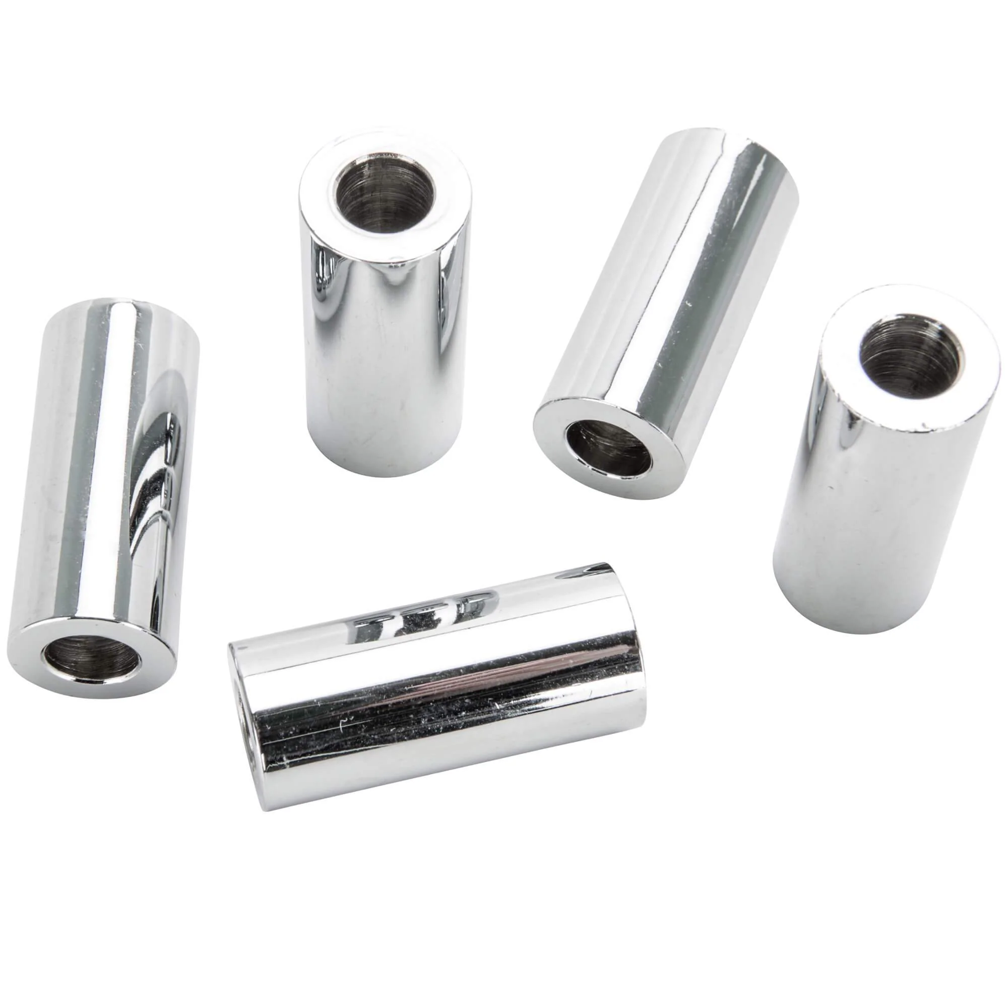#SPC-053 5/16 ID x 1-3/8 Length Chrome Plated Steel Universal Spacer - 5 Pack