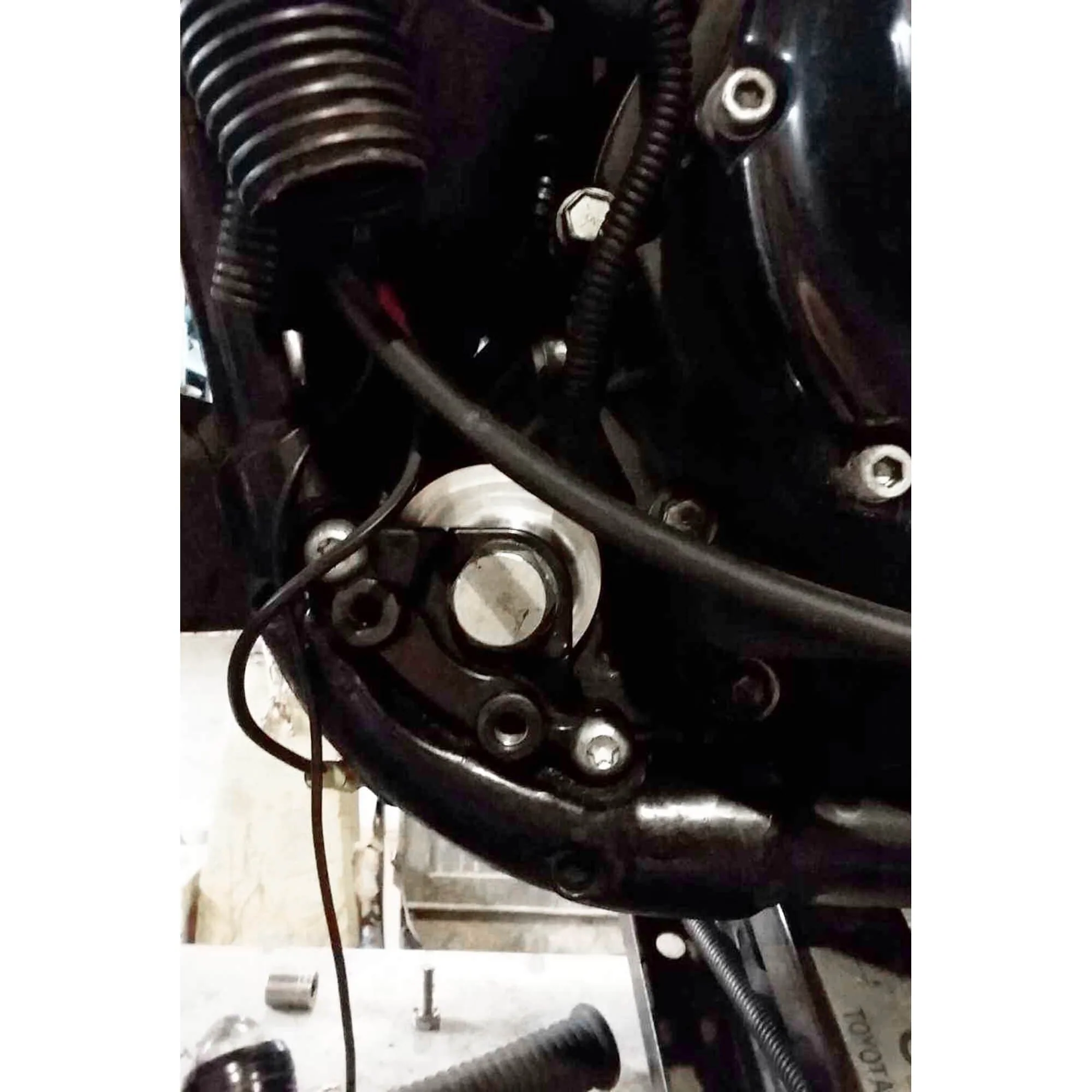 Complete Solid Motor Mount Kit for 2004 - Up Harley-Davidson Sportster XL - Image 9