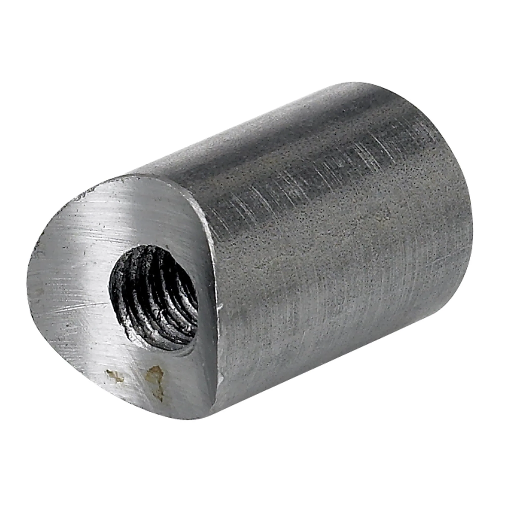 Coped Steel Bungs 1 inch long - 3/8-16 thread - 4 pack - Image 2