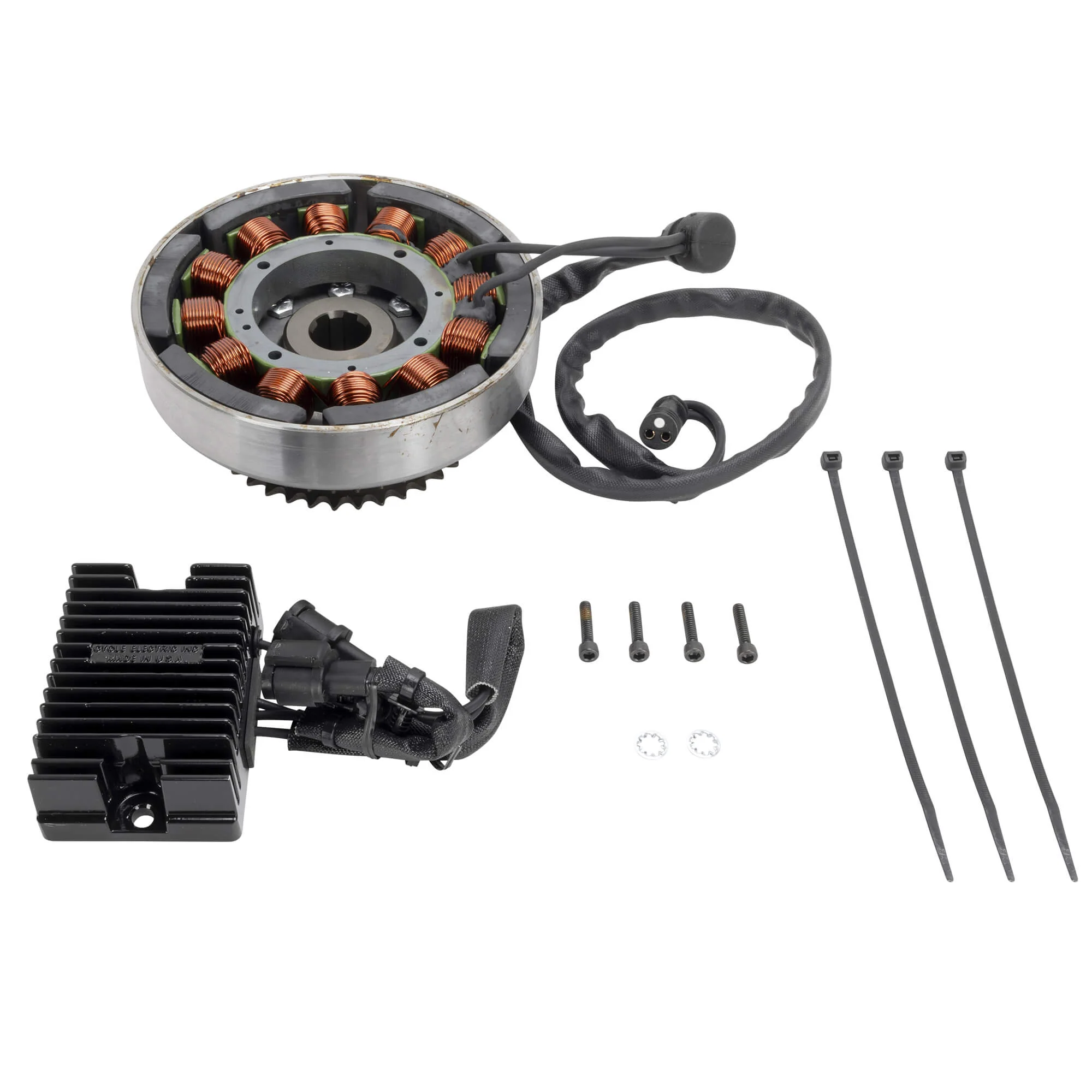 Alternator Kit CE-24S-09 for 2008-2012 Harley-Davidson XR1200 2009-2013 1200 Sportsters - Image 4