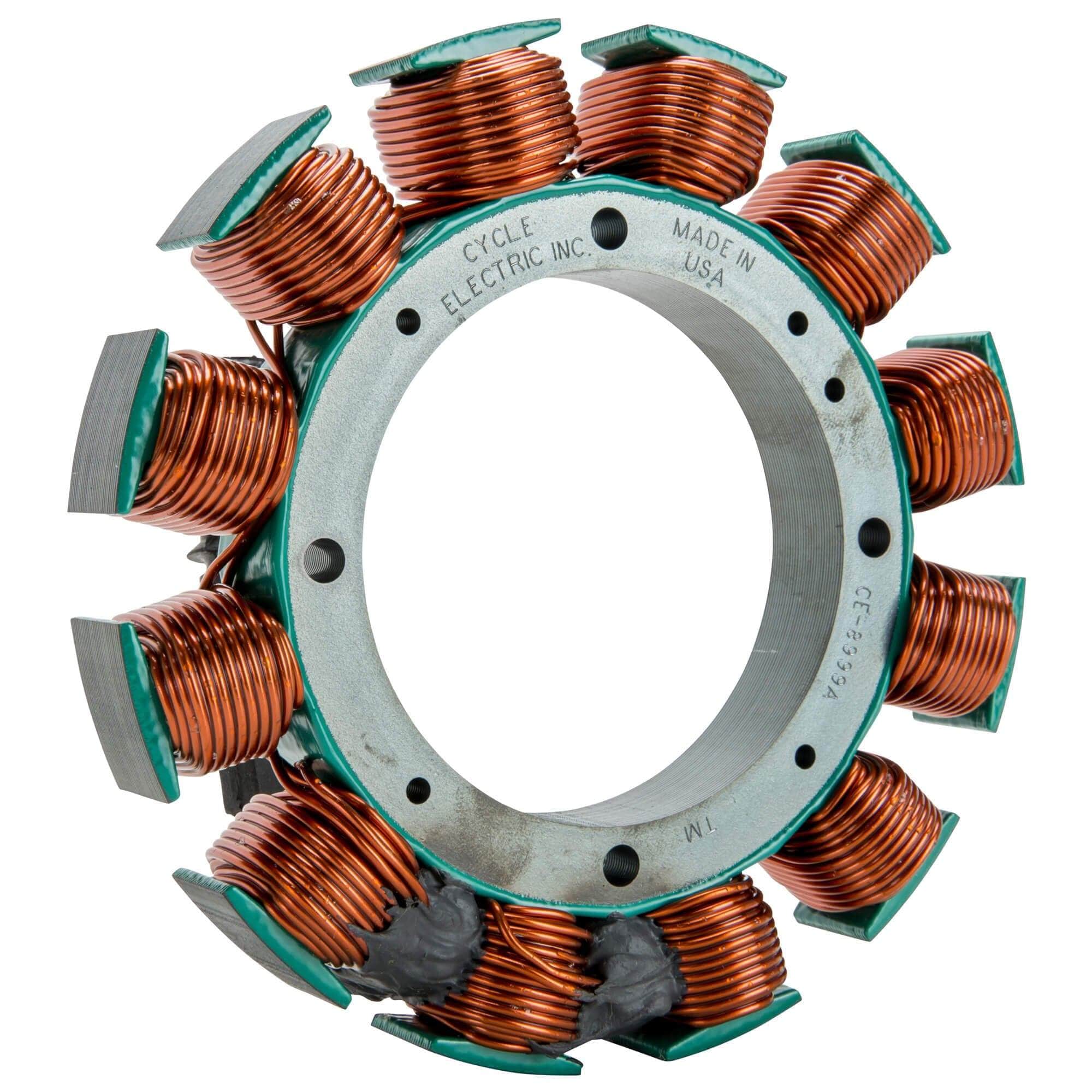Stator CE-8999 for 1989-1999 Harley-Davidson Evo Big Twins with 32 amp Alternator - Image 2