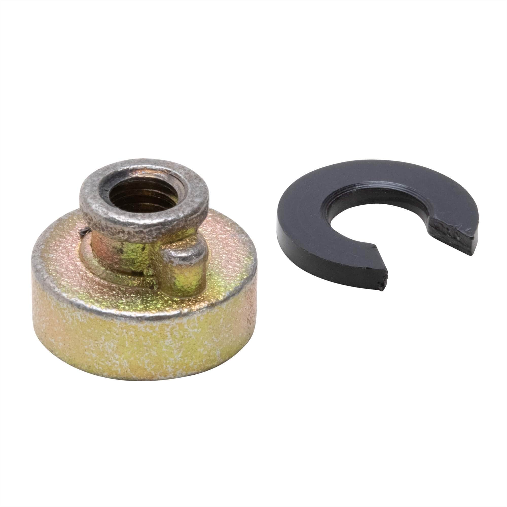 1/4-20 inch Fender Seat Mount Nut Kit - Zinc Plated - Image 3