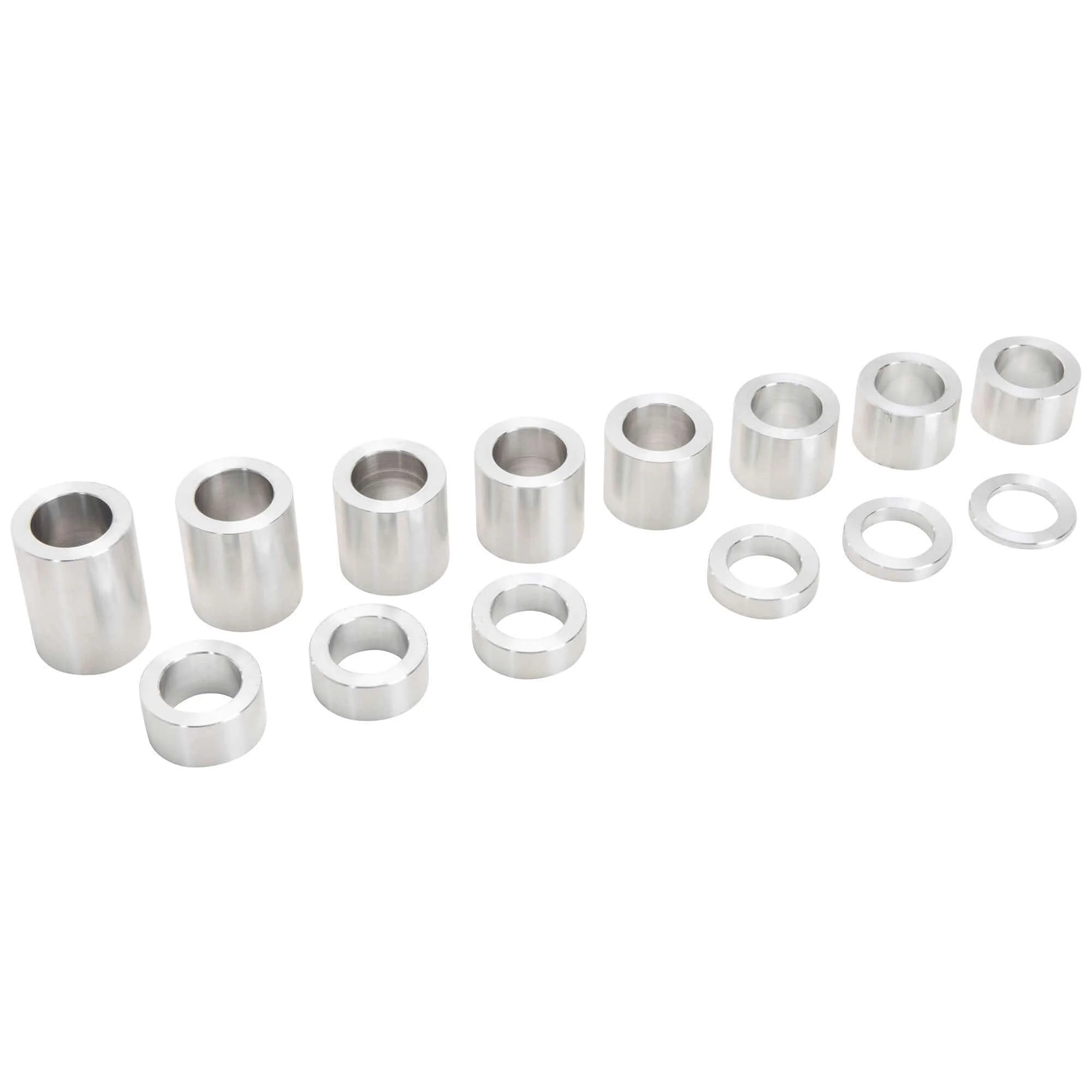 14 Piece Aluminum Wheel Axle Spacer Kit - 1.5 inch O.D. x 25MM I.D. - Image 4