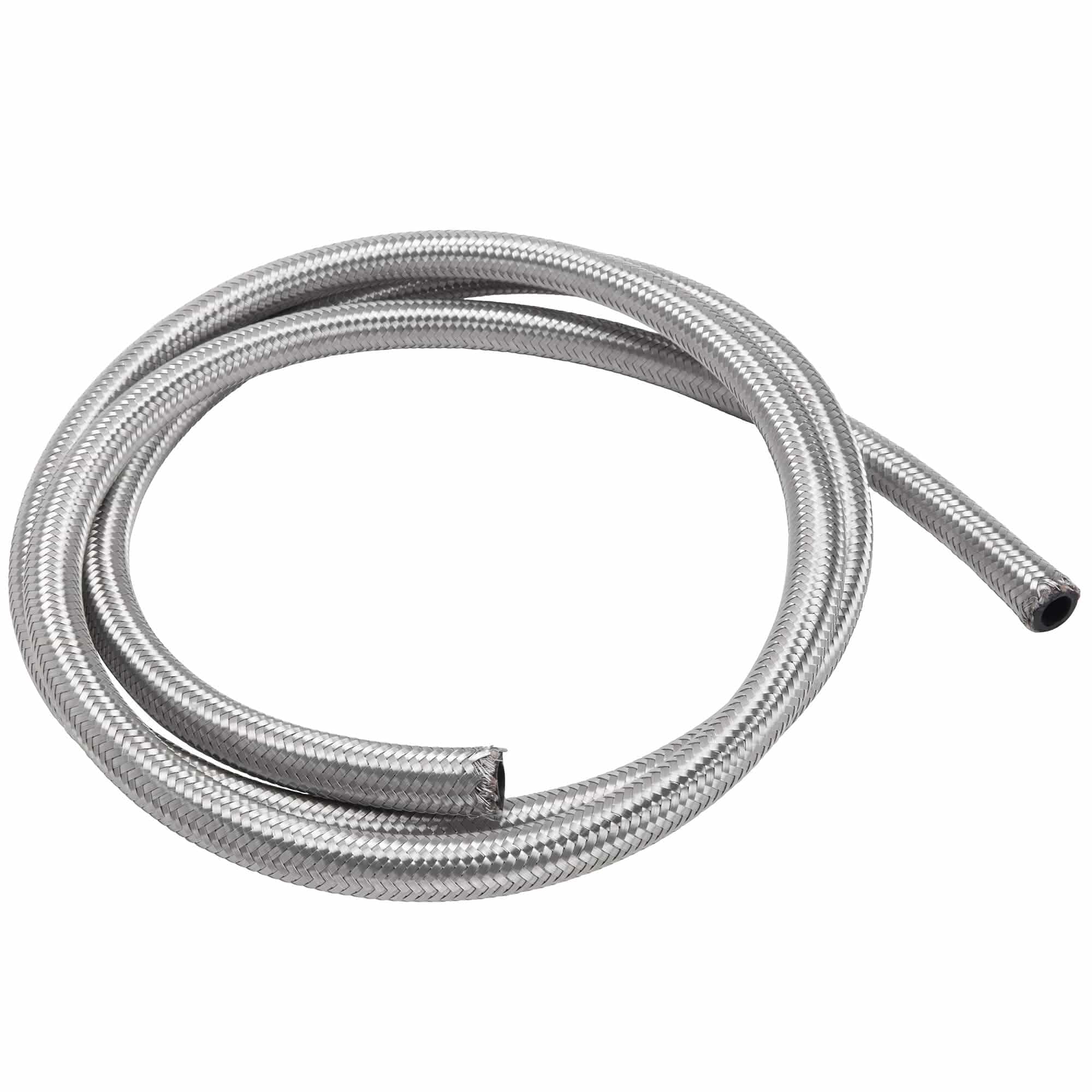 3/8 inch Braided Stainless Fuel Line - 6 ft. - Image 2