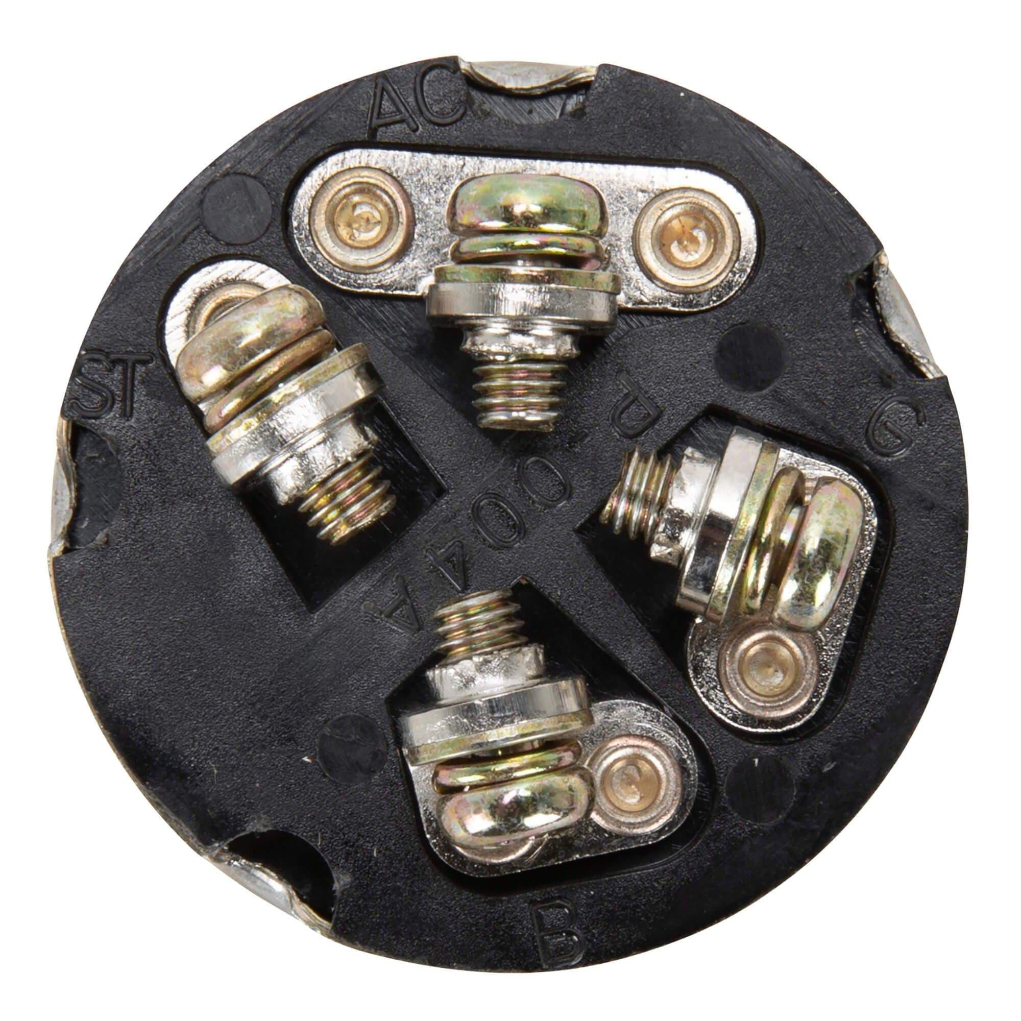 3 position Universal Quick-Start Ignition Key Switch - Chrome Bezel - Image 5