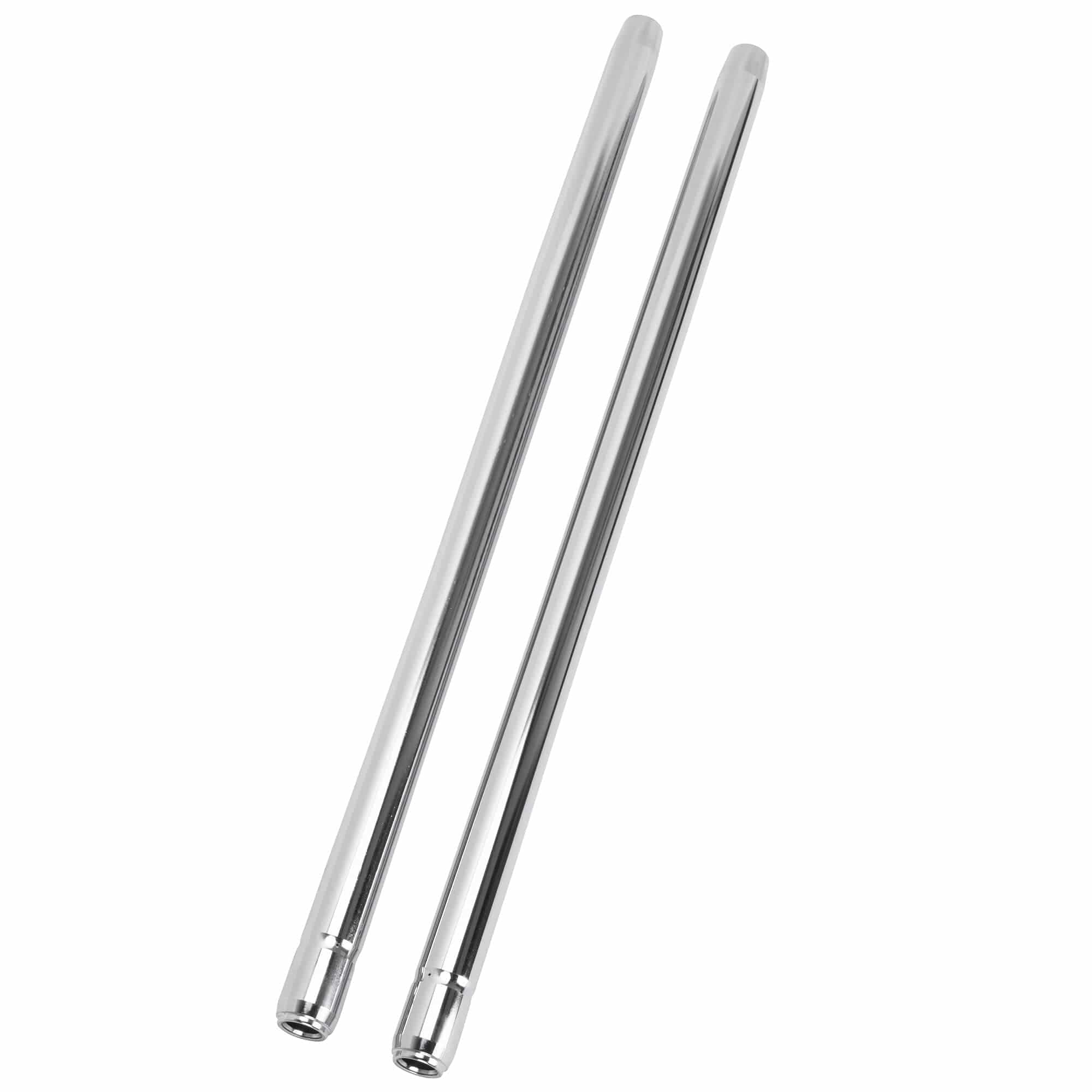 35MM Chrome Fork Tubes - 31-1/4 inch - 8 Over