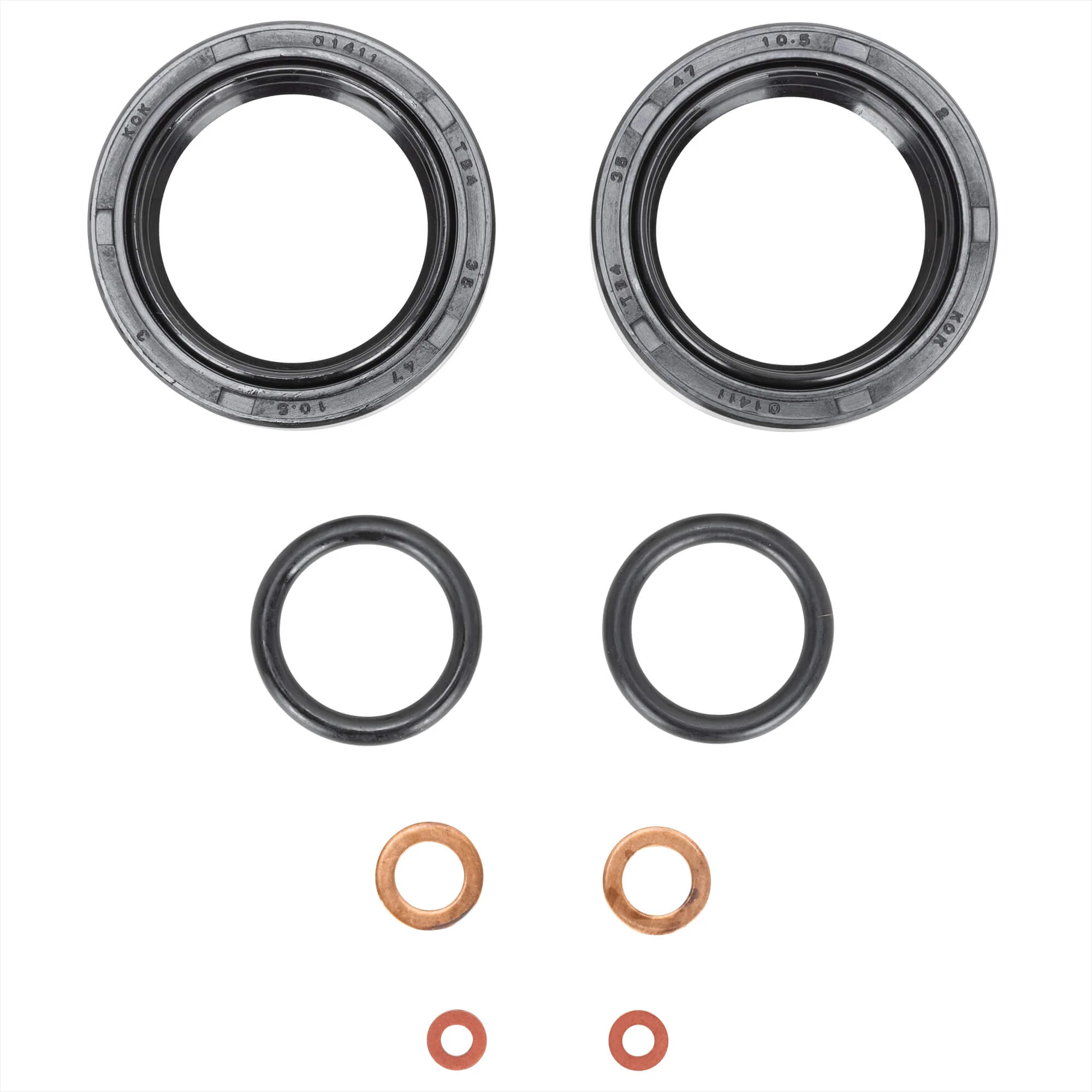 35mm Fork Seal Rebuild Kit - Kayaba Forks - 1973-76 Harley-Davidson XL FX - Image 2