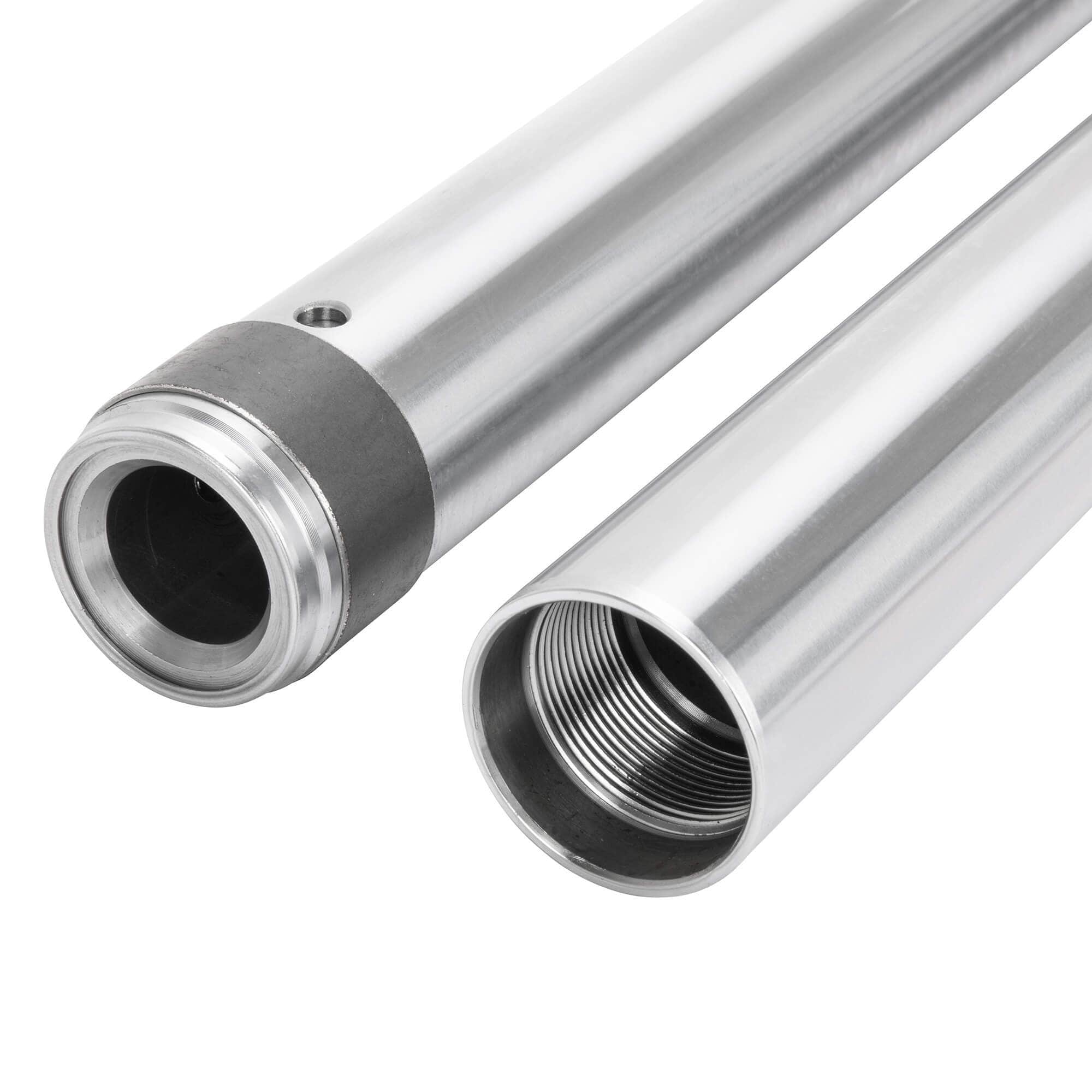 39MM Chrome Fork Tubes - 33 inch - 8 Over - Image 2