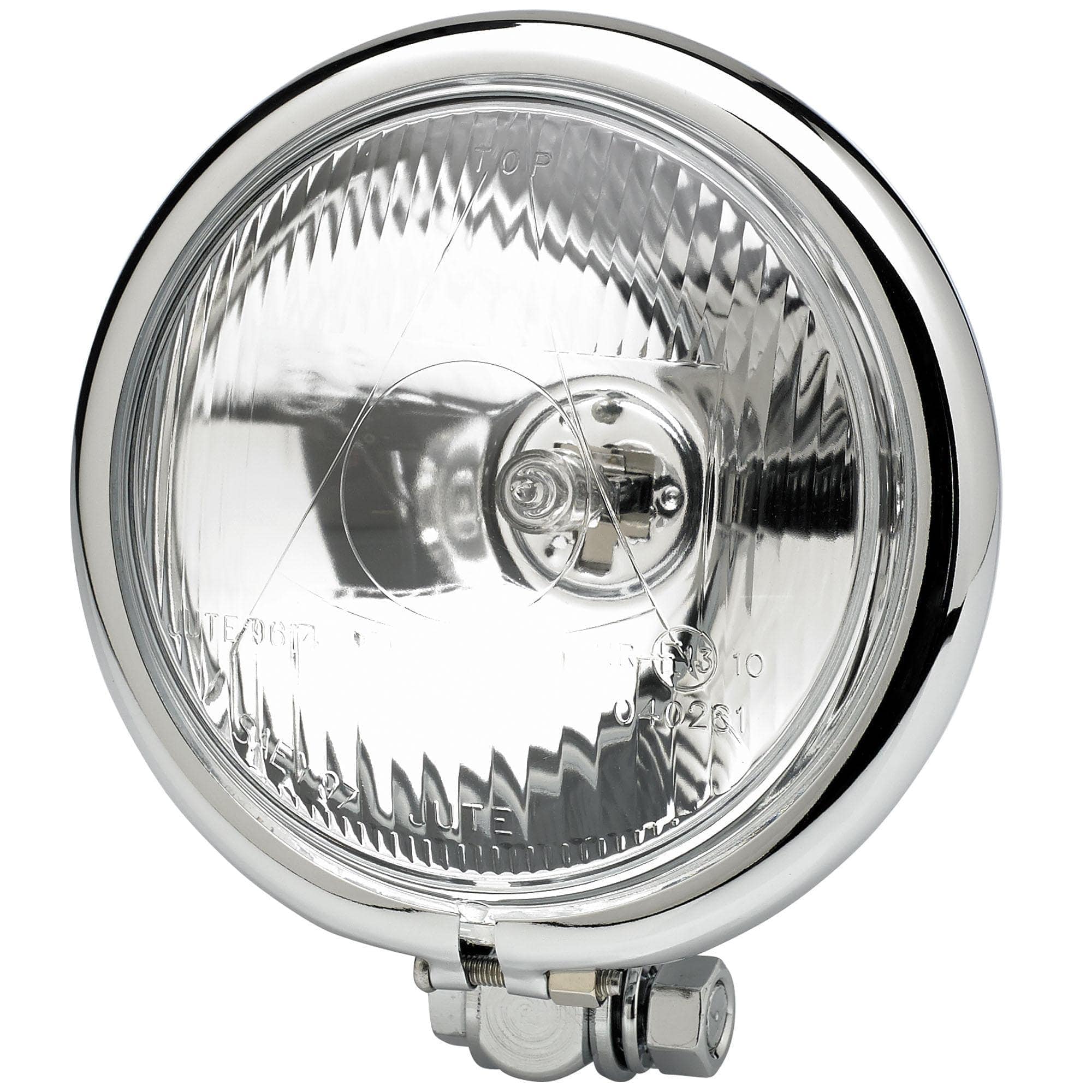 4-1/2 inch diameter Chrome Early Model Headlight - Image 3