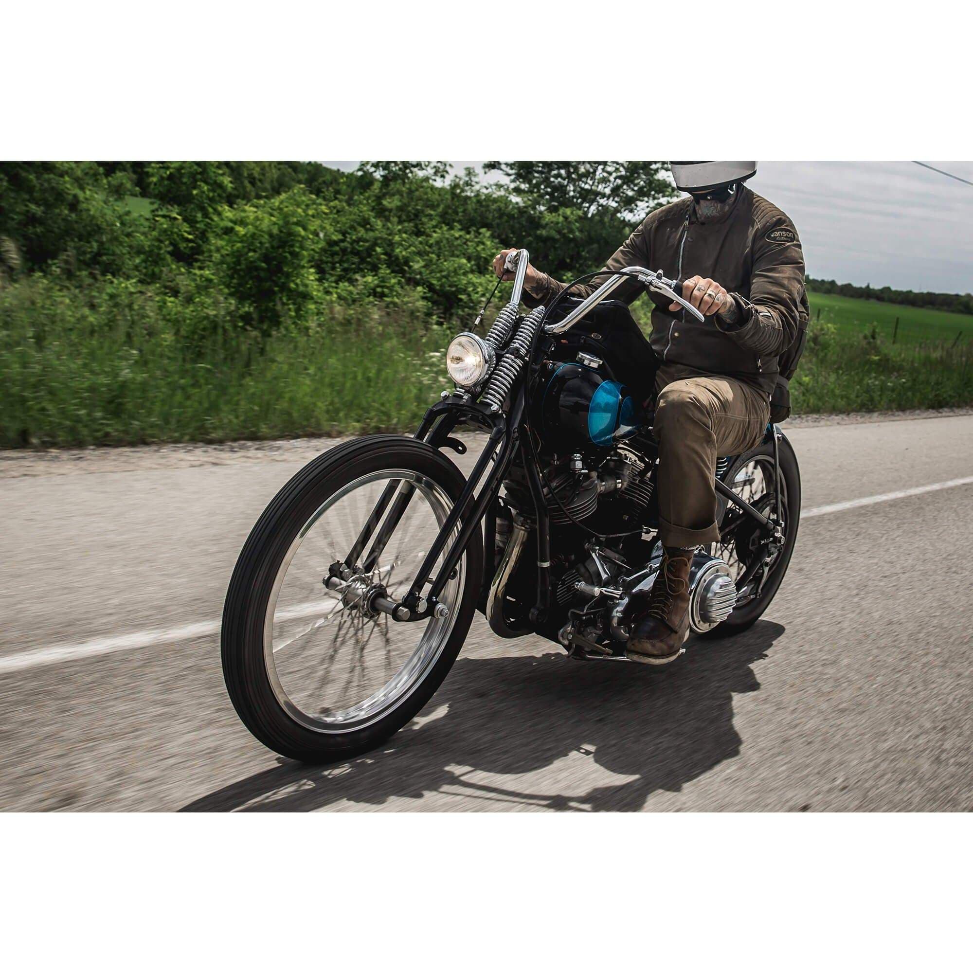 4-1/2 inch diameter Chrome Early Model Headlight - Image 7