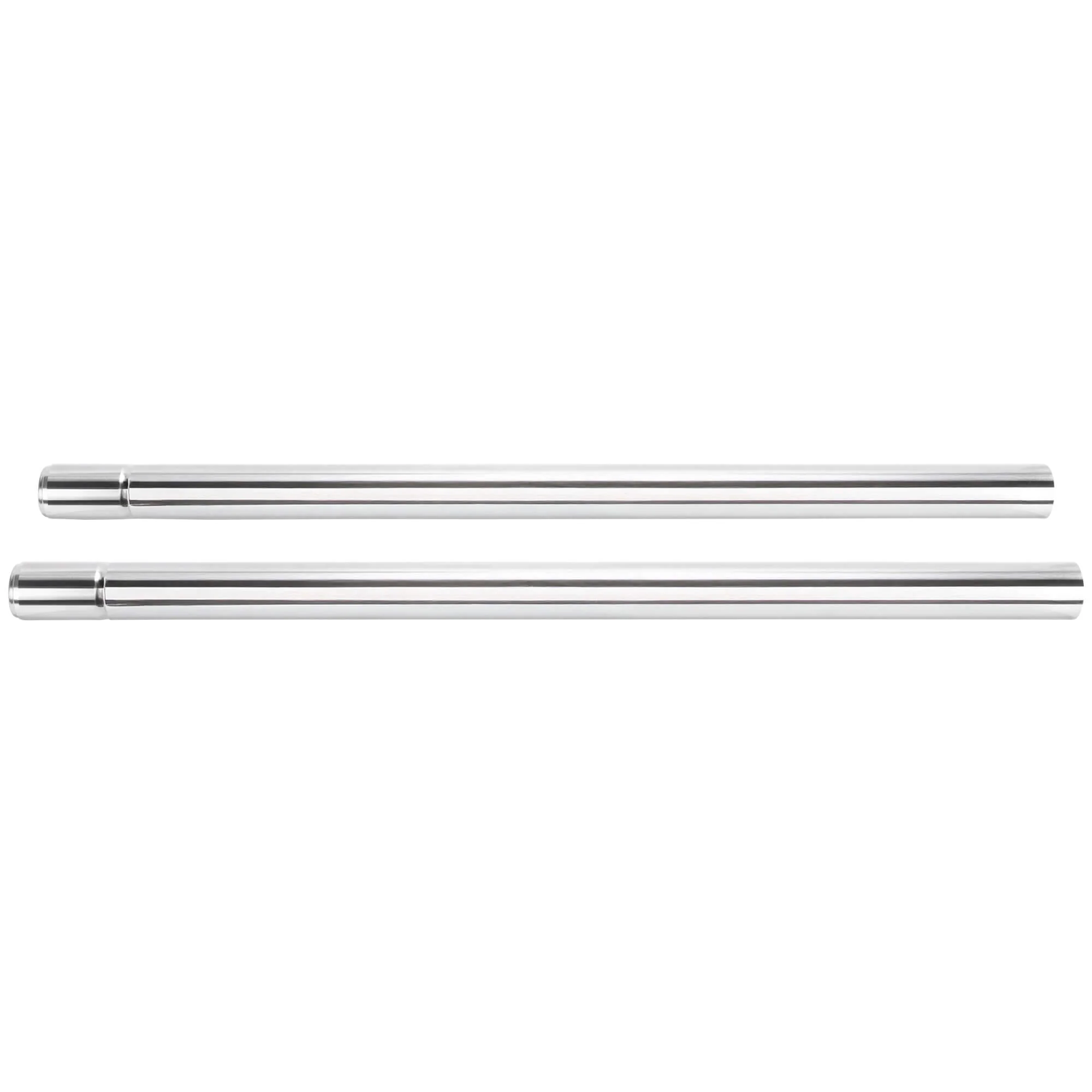 41MM Chrome Fork Tubes 1977-1984 Harley-Davidson FL/FLH - 28-7/8 inch - 8 Over