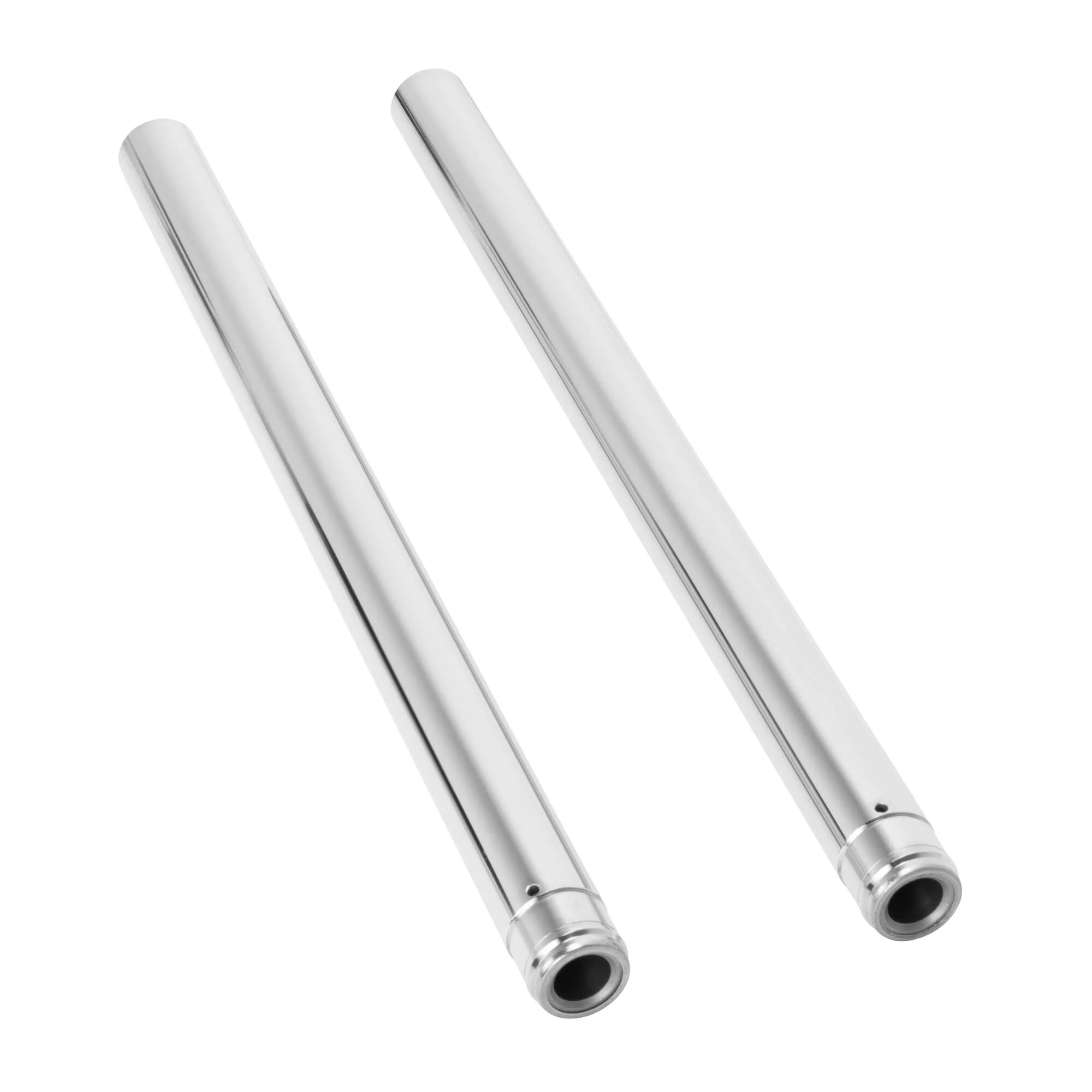 41MM Chrome Fork Tubes 1984-1999 Harley-Davidson FXWG/D FXST - 24-1/4 inch - Image 2