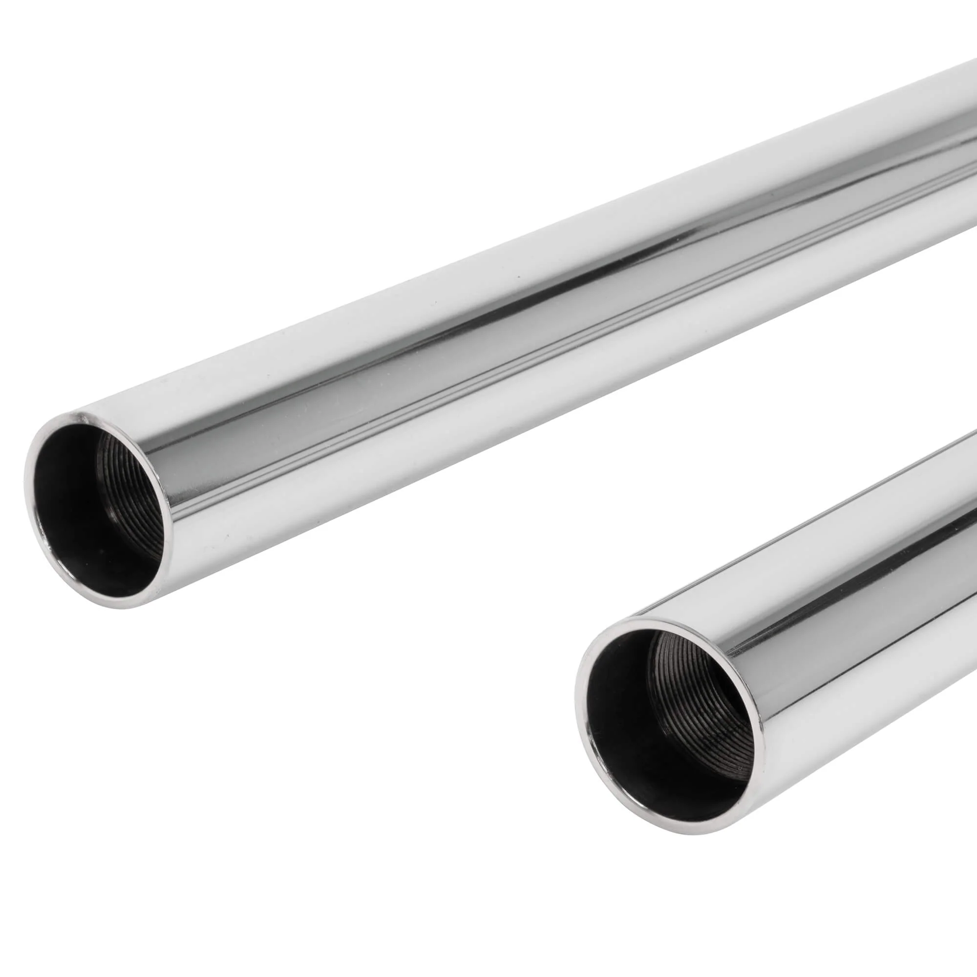 41MM Chrome Fork Tubes 1984-1999 Harley-Davidson FXWG/D FXST - 24-1/4 inch - Image 4