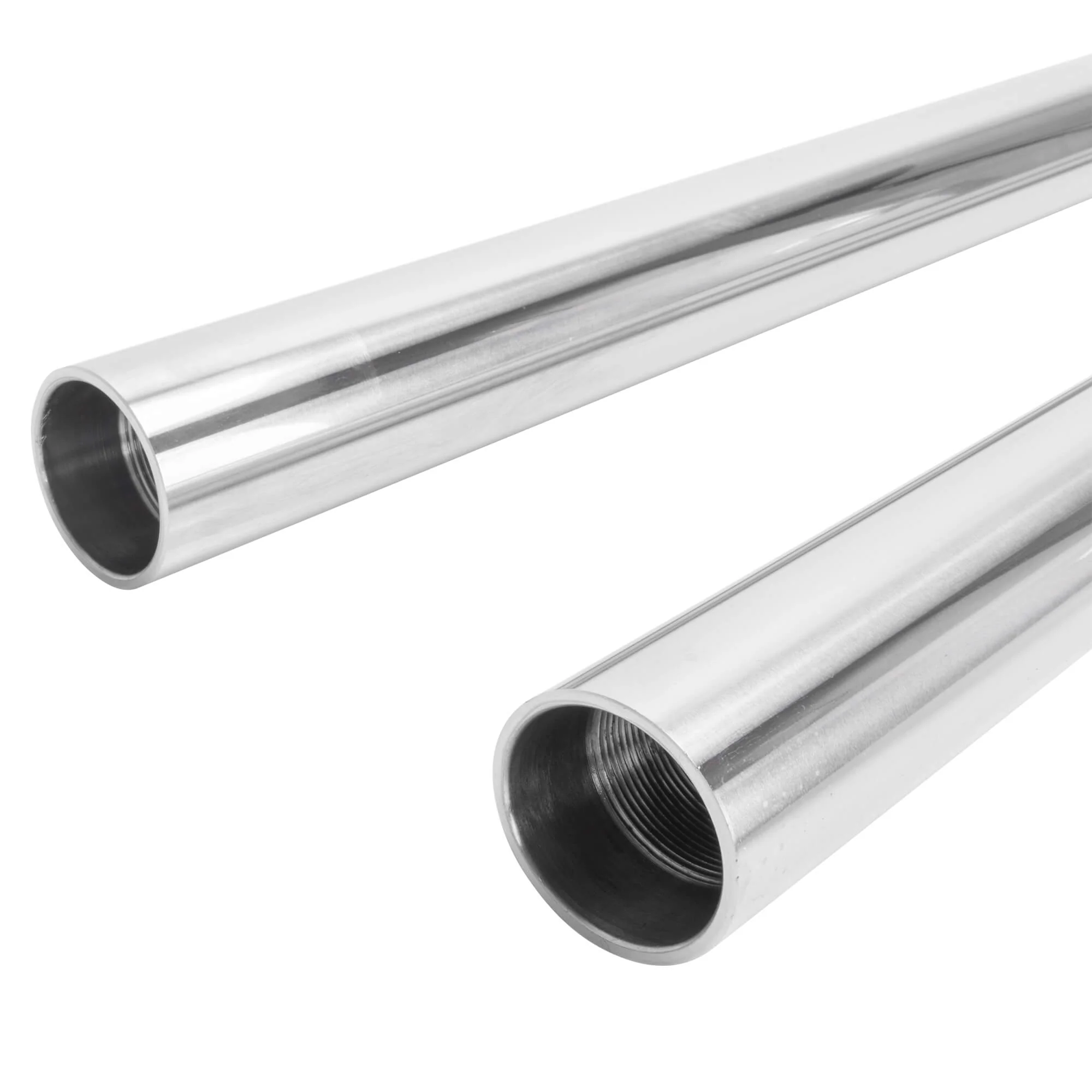 41MM Chrome Fork Tubes 1984-1999 Harley-Davidson FXWG/D FXST - 26-1/4 inch - 2 Over - Image 5