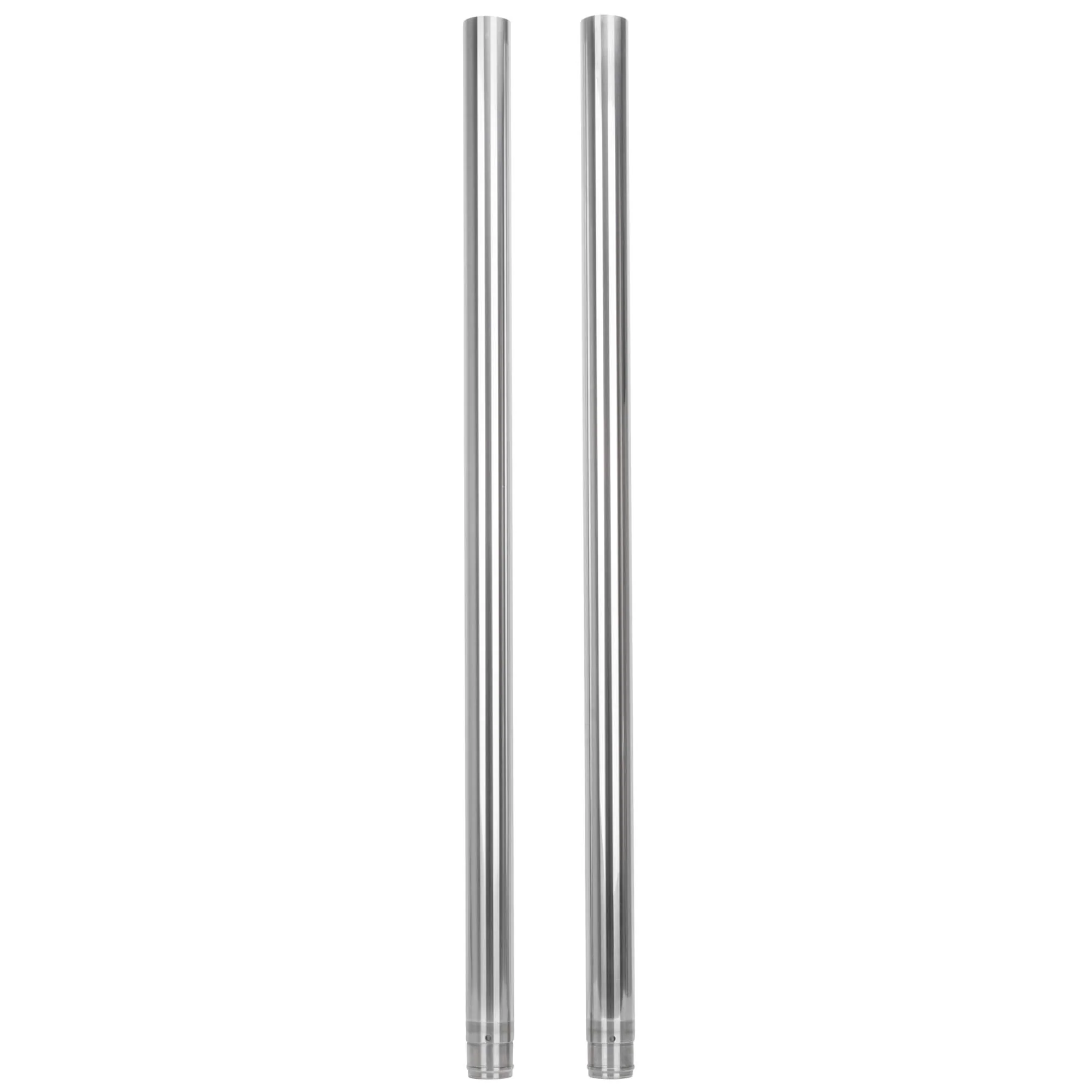41MM Chrome Fork Tubes 1984-1999 Harley-Davidson FXWG/D FXST - 28-1/4 inch - 4 Over - Image 2