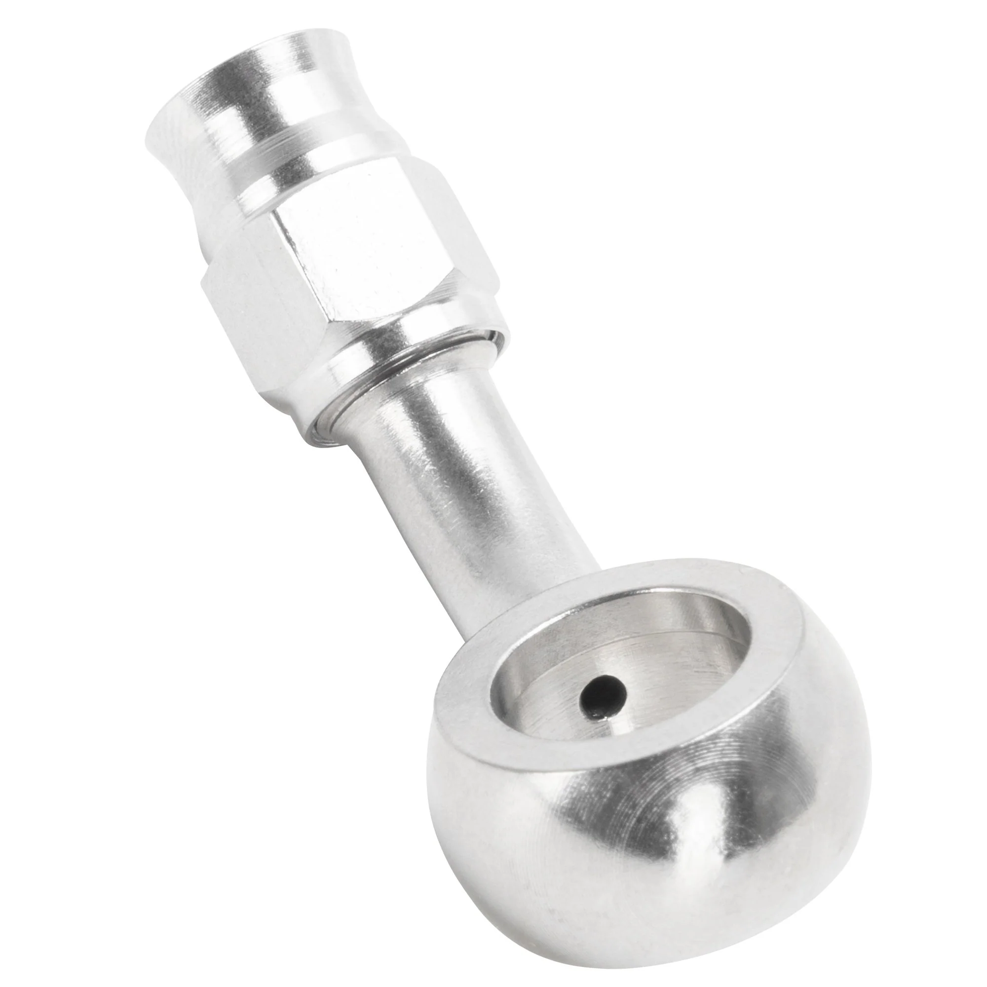 45 degree 7/16 inch/14mm Compression Banjo Fitting - Stainless - Image 5