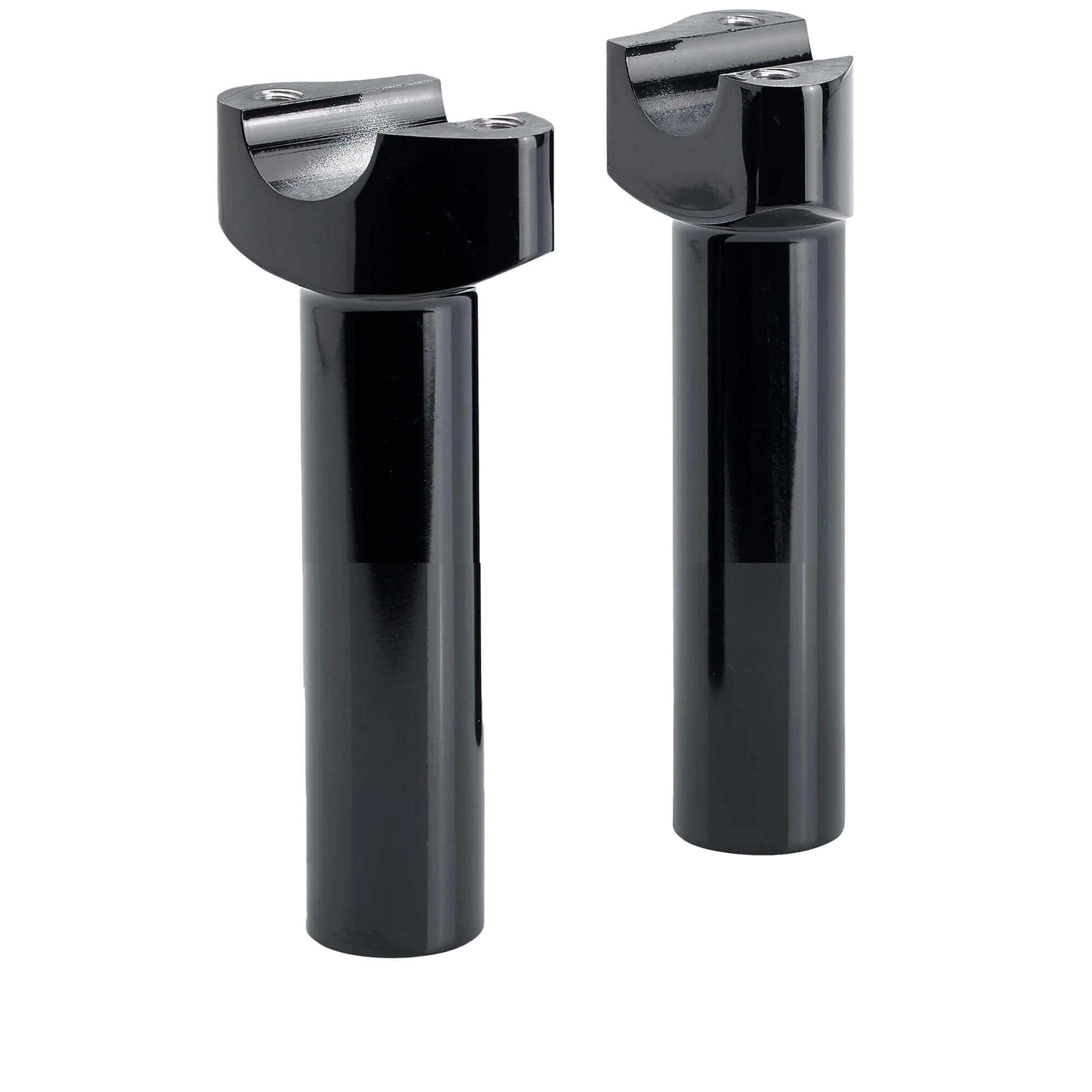 5-1/2 inch Forged Aluminum Handlebar Risers - Black - Image 2
