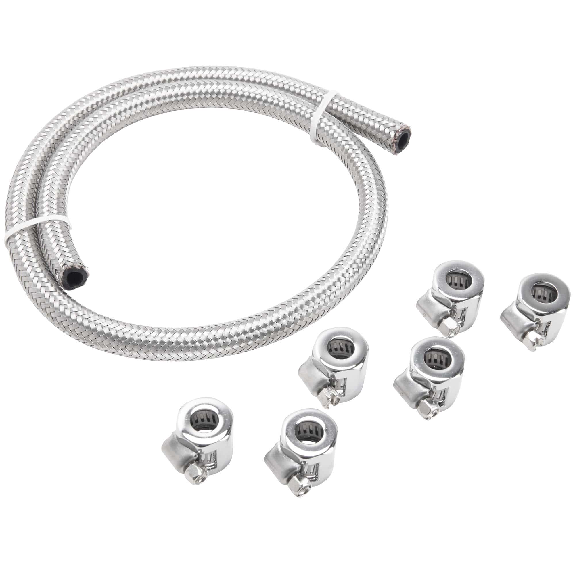 5/16 inch Braided Stainless Fuel Line Kit - Image 2