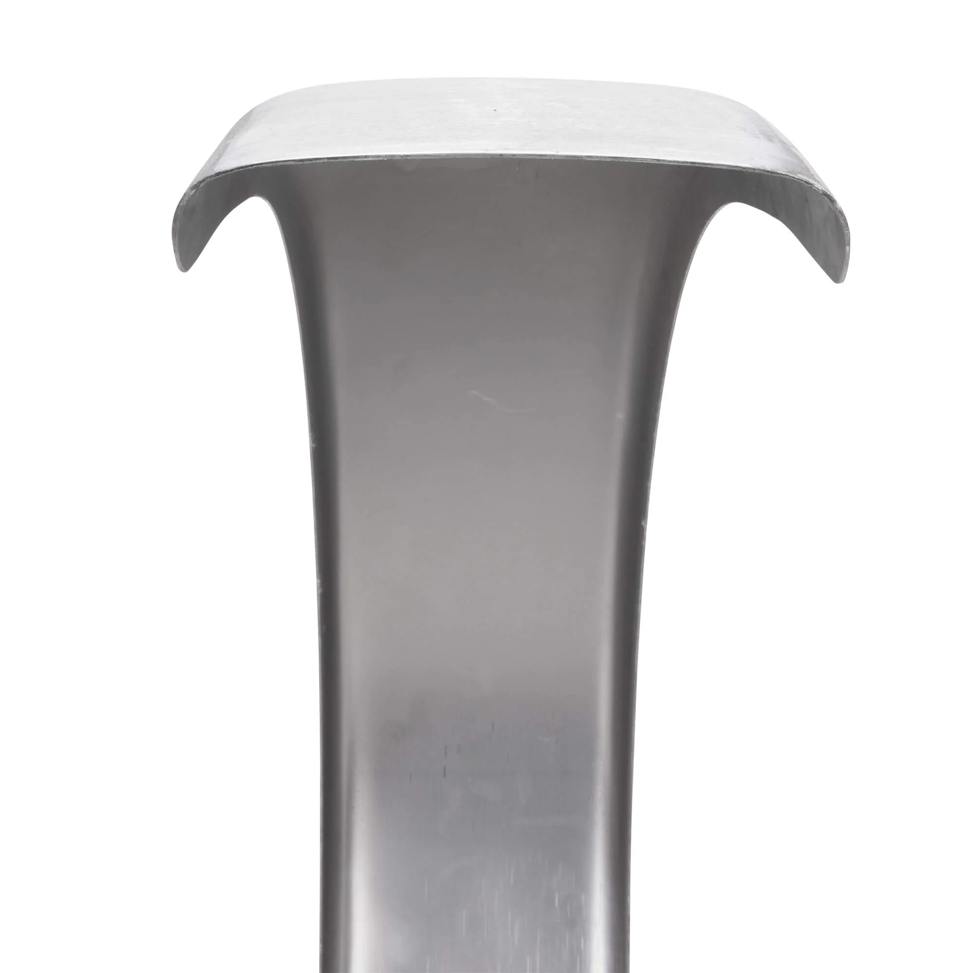 6 inch Wide Flat Trailer Fender with Bobbed End - Steel - Image 5