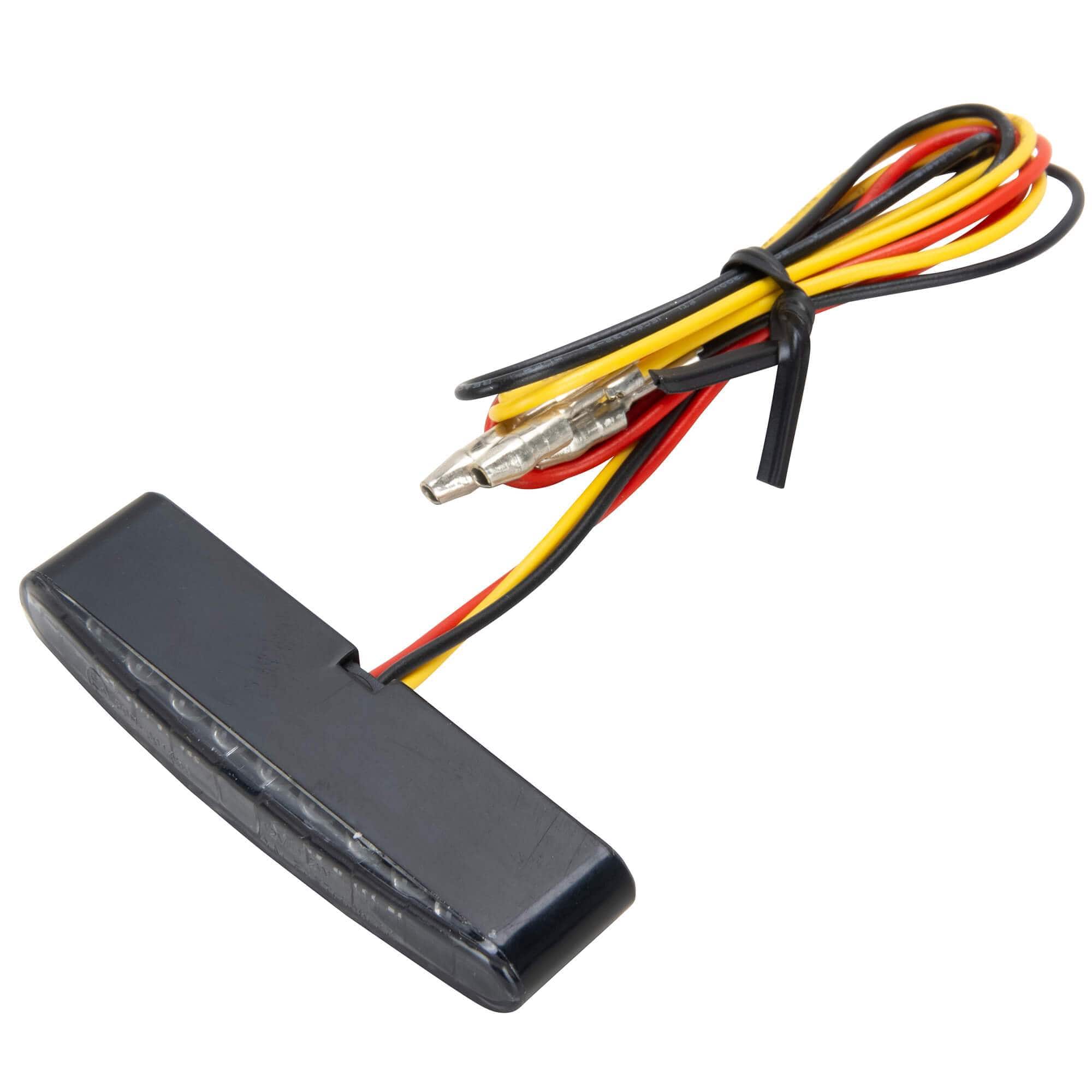 Aurora Mini LED Tail Light - Smoke Lens - Black - Image 2