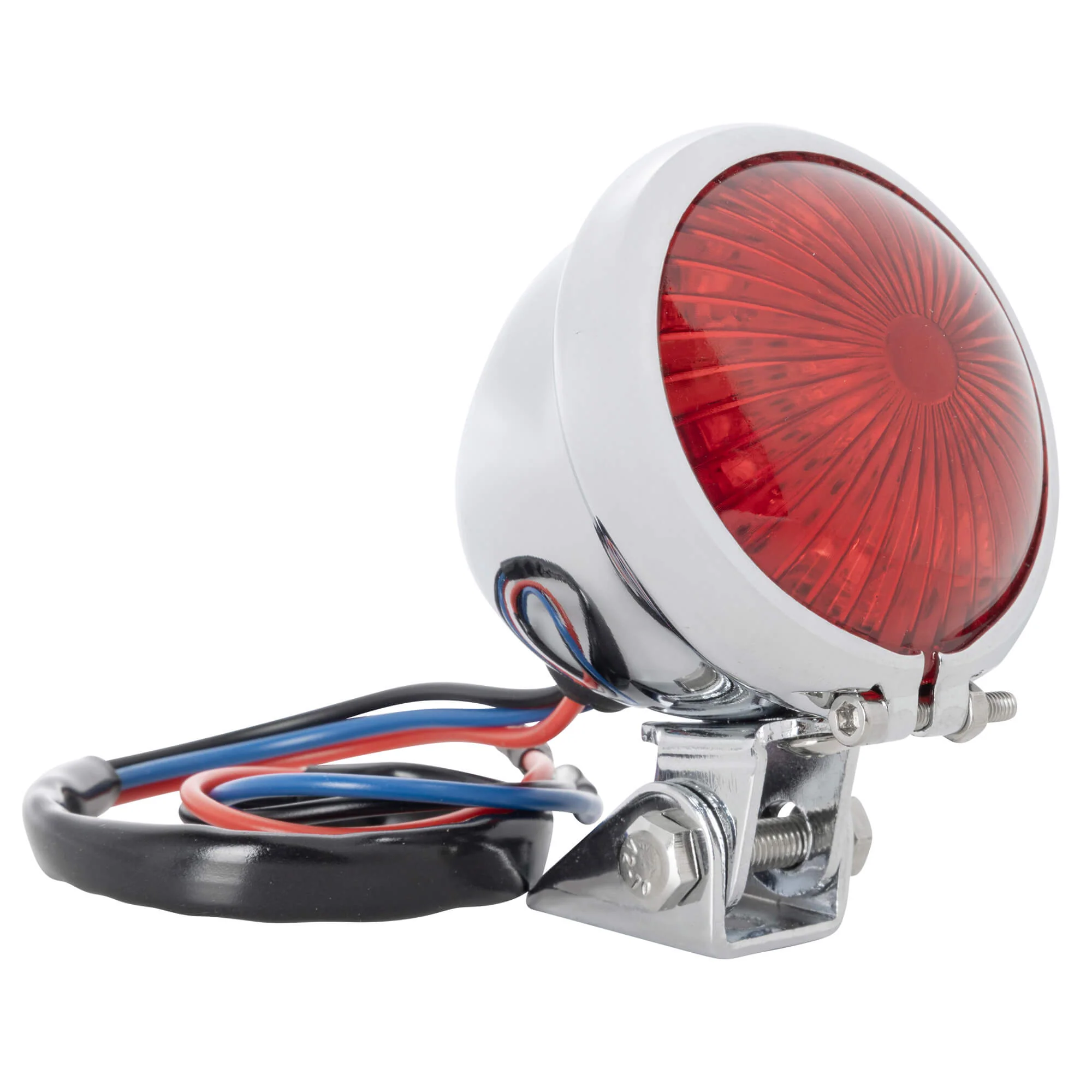 Bates Style LED Tail Light - Chrome