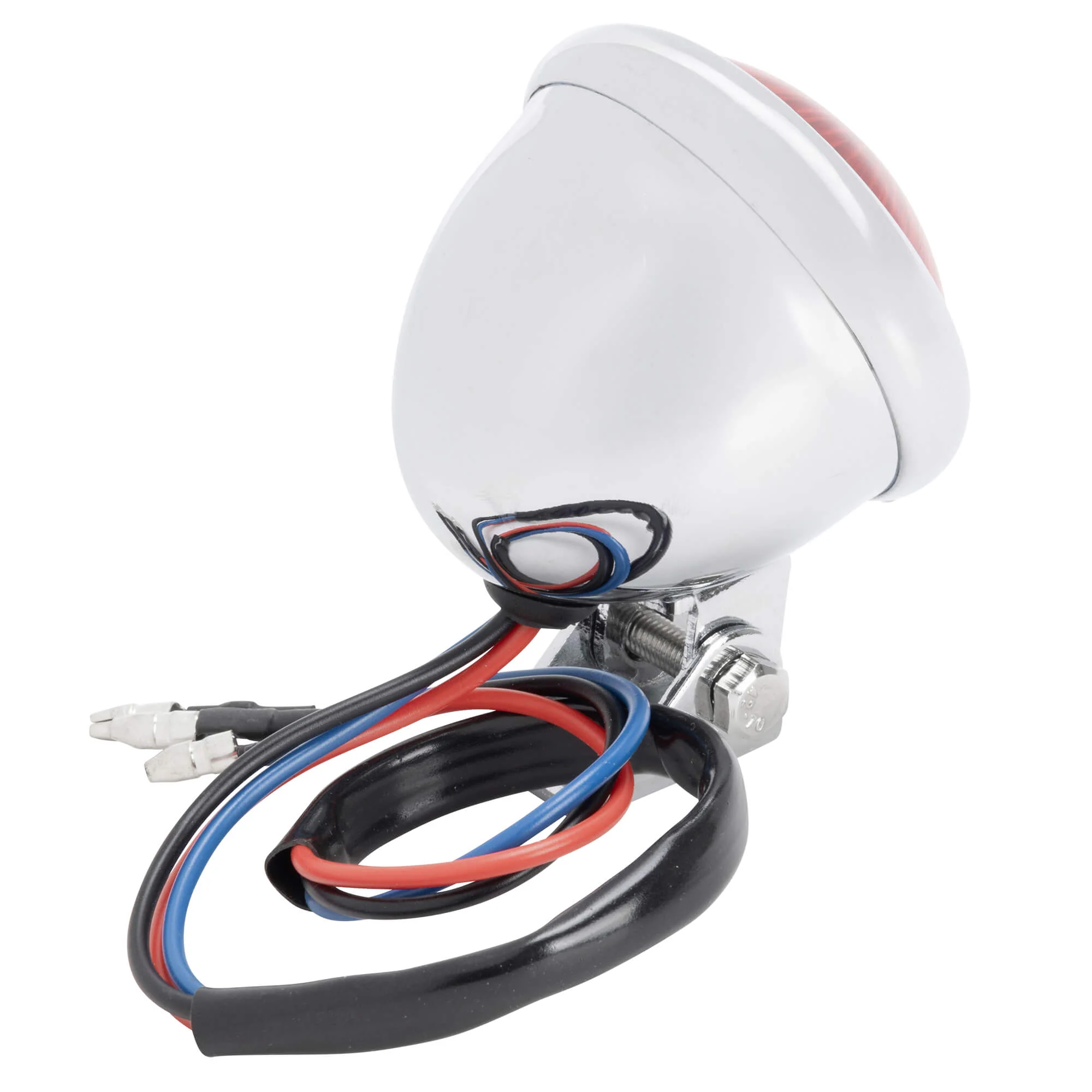 Bates Style LED Tail Light - Chrome - Image 5