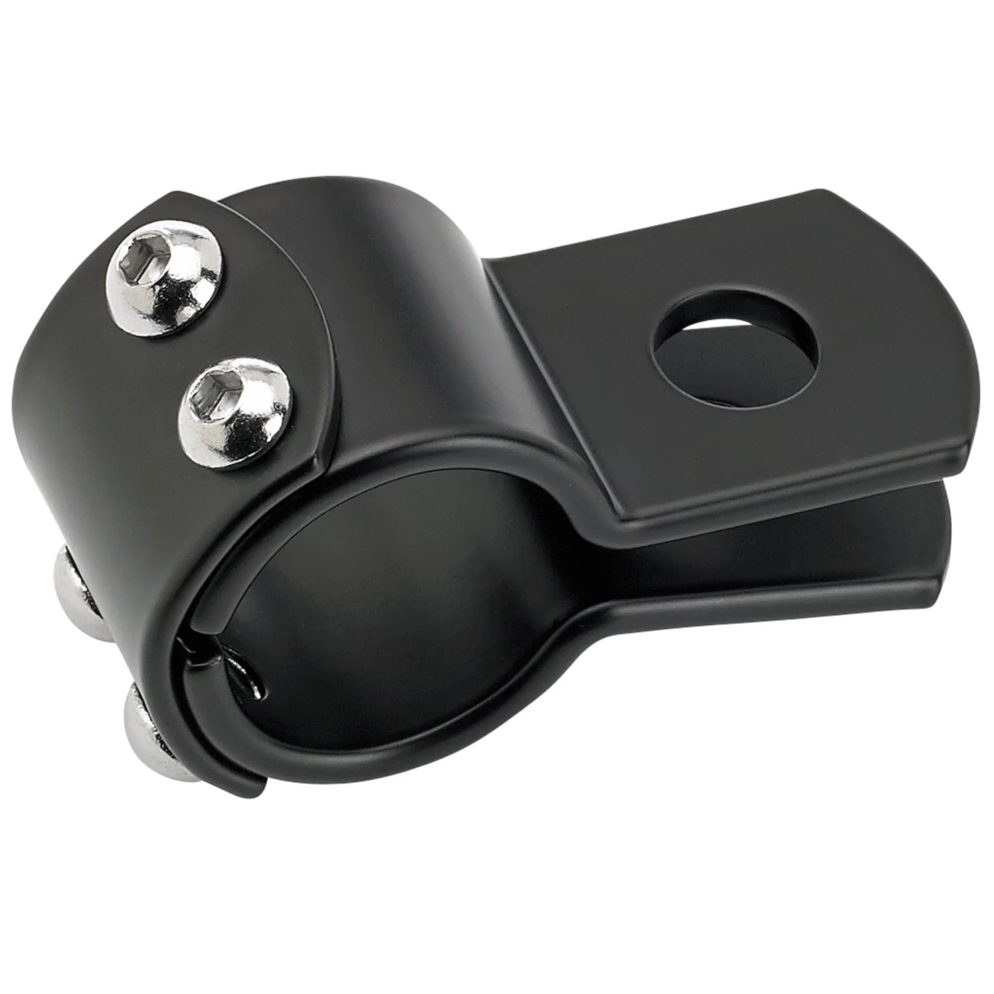 Black Universal 3-piece Mounting Clamp 1-1/8 inch - Image 2
