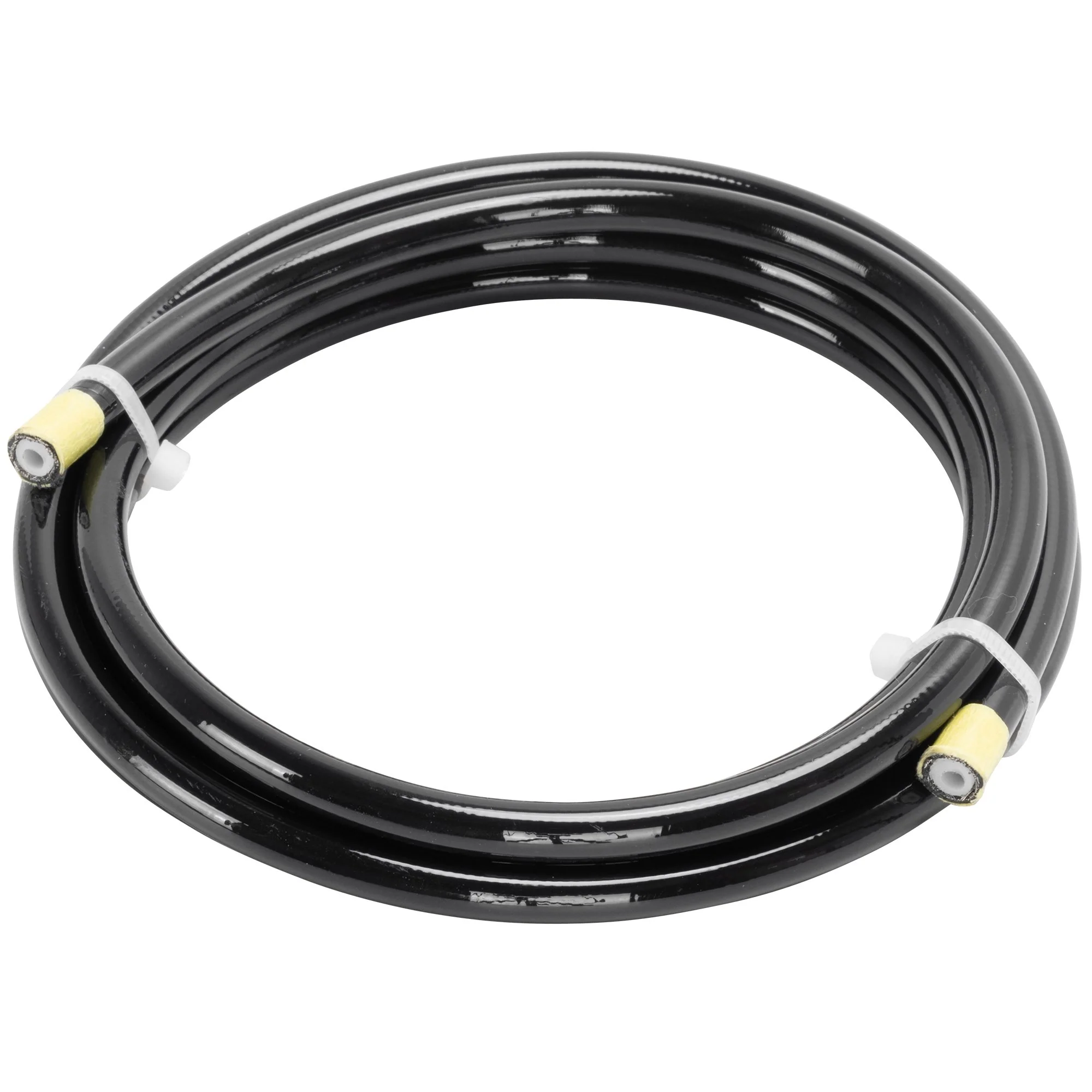 Braided Stainless Cut-To-Length Compression Brake Line - 6' - Black - Image 3