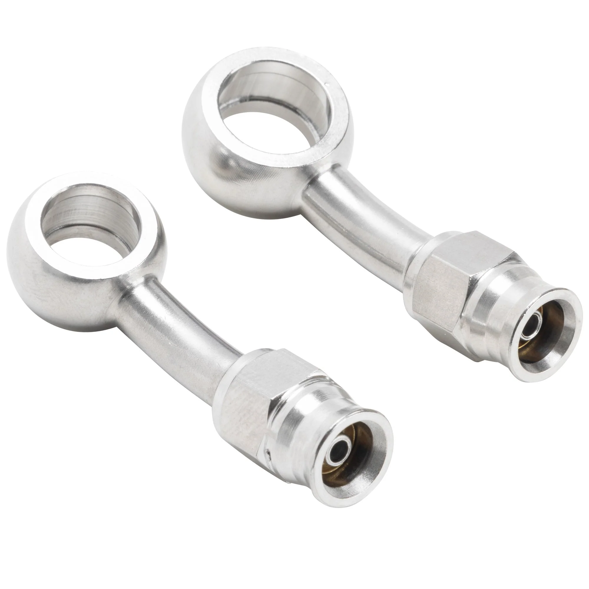 Braided Stainless Cut-To-Length Compression Brake Line Kit - Clear Coating - Image 4