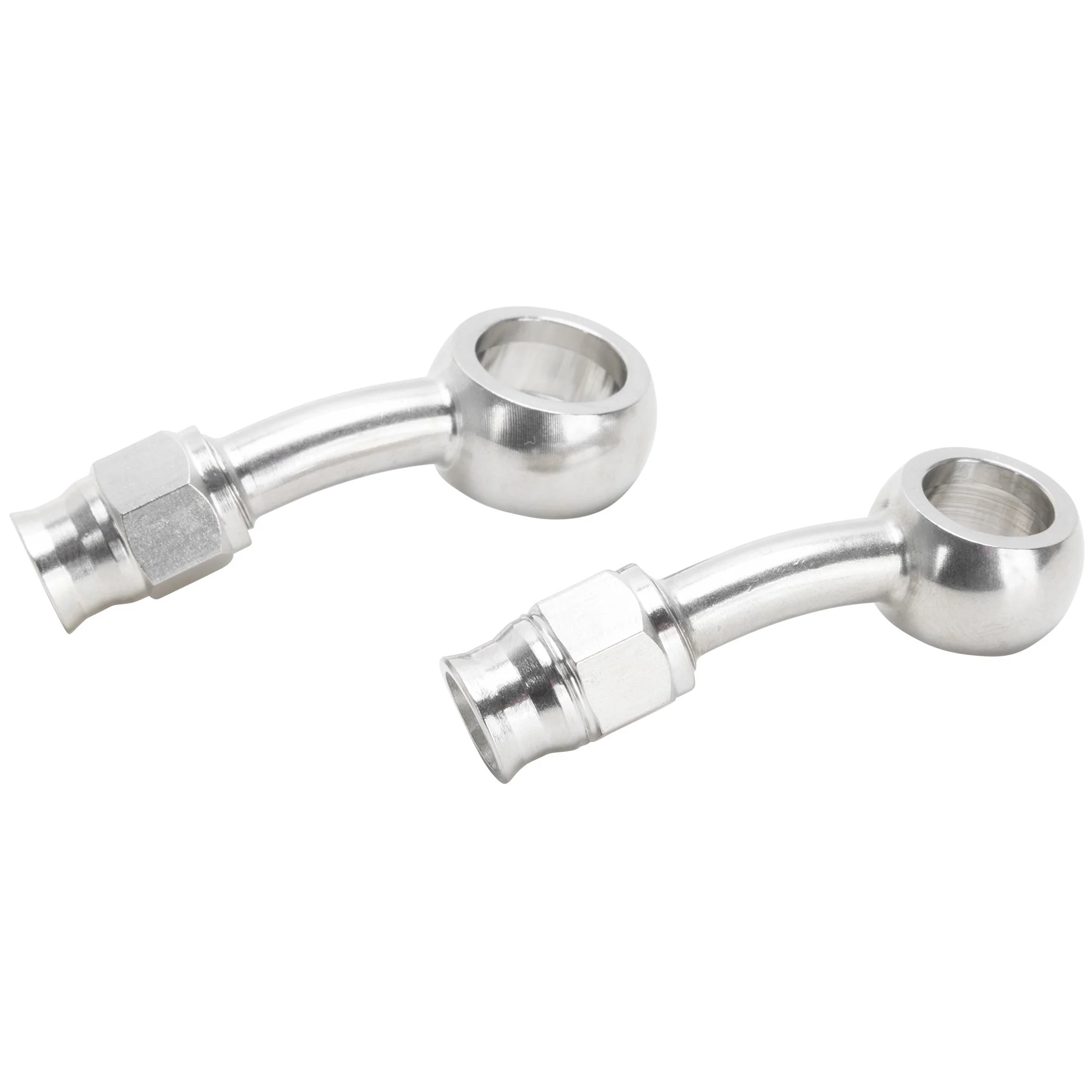 Braided Stainless Cut-To-Length Compression Brake Line Kit - Clear Coating - Image 5