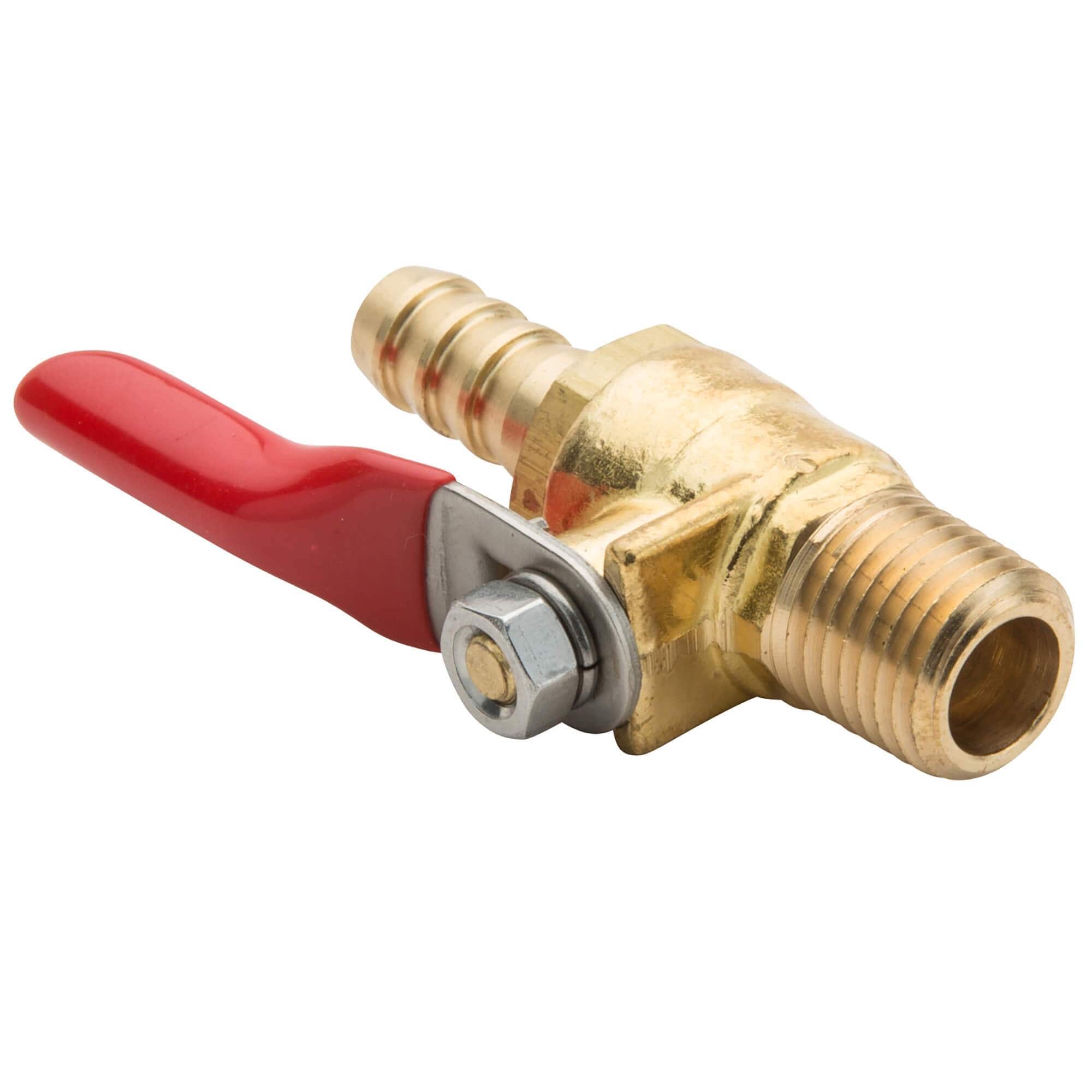 1/4 inch NPT Lever Petcock - Solid Brass - Image 3