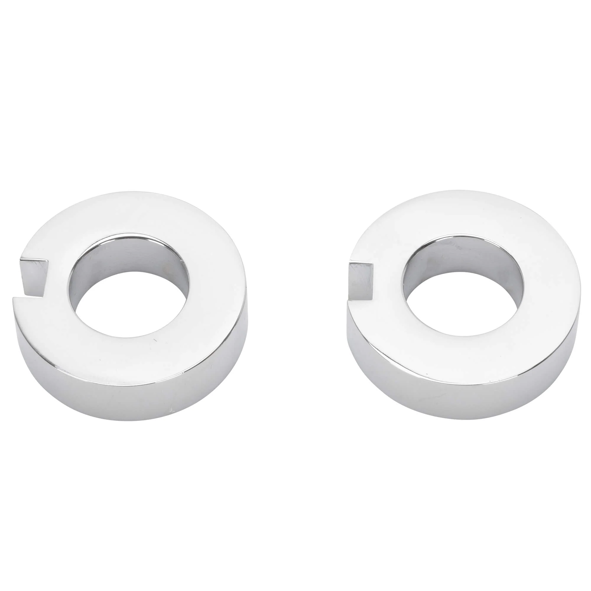 Chrome Axle Adjuster Spacers 2000-2007 Harley-Davidson FLST/FXST OEM# 47577-00