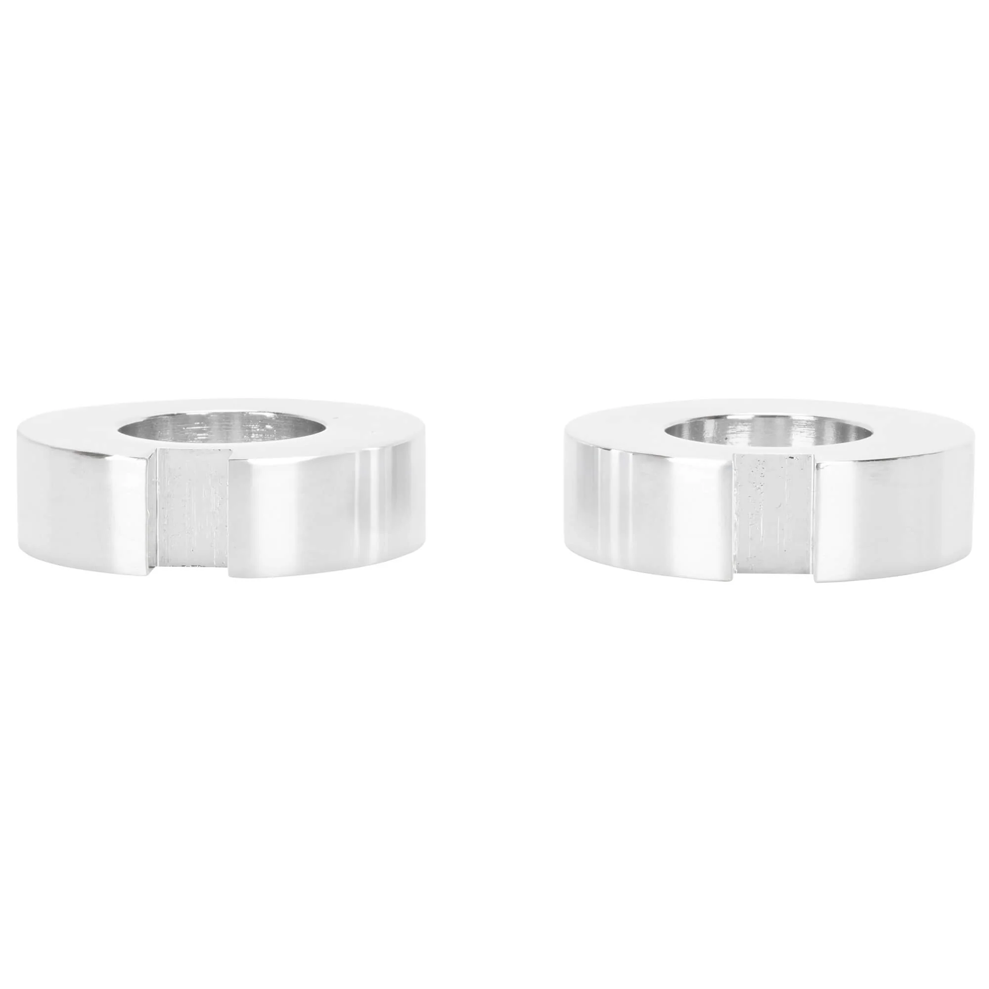 Chrome Axle Adjuster Spacers 2000-2007 Harley-Davidson FLST/FXST OEM# 47577-00 - Image 4