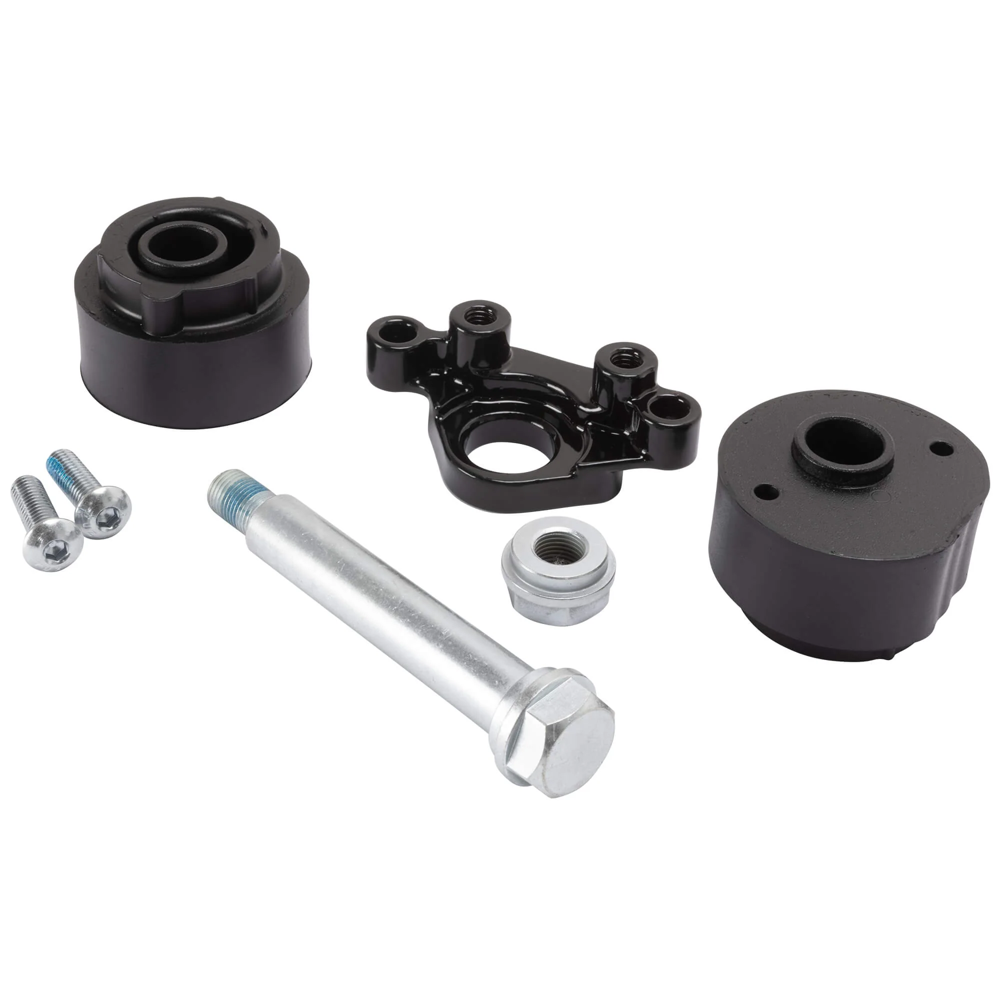 Complete Front Rubber Motor Mount Kit 2004-Up Harley-Davidson Sportsters - Image 2
