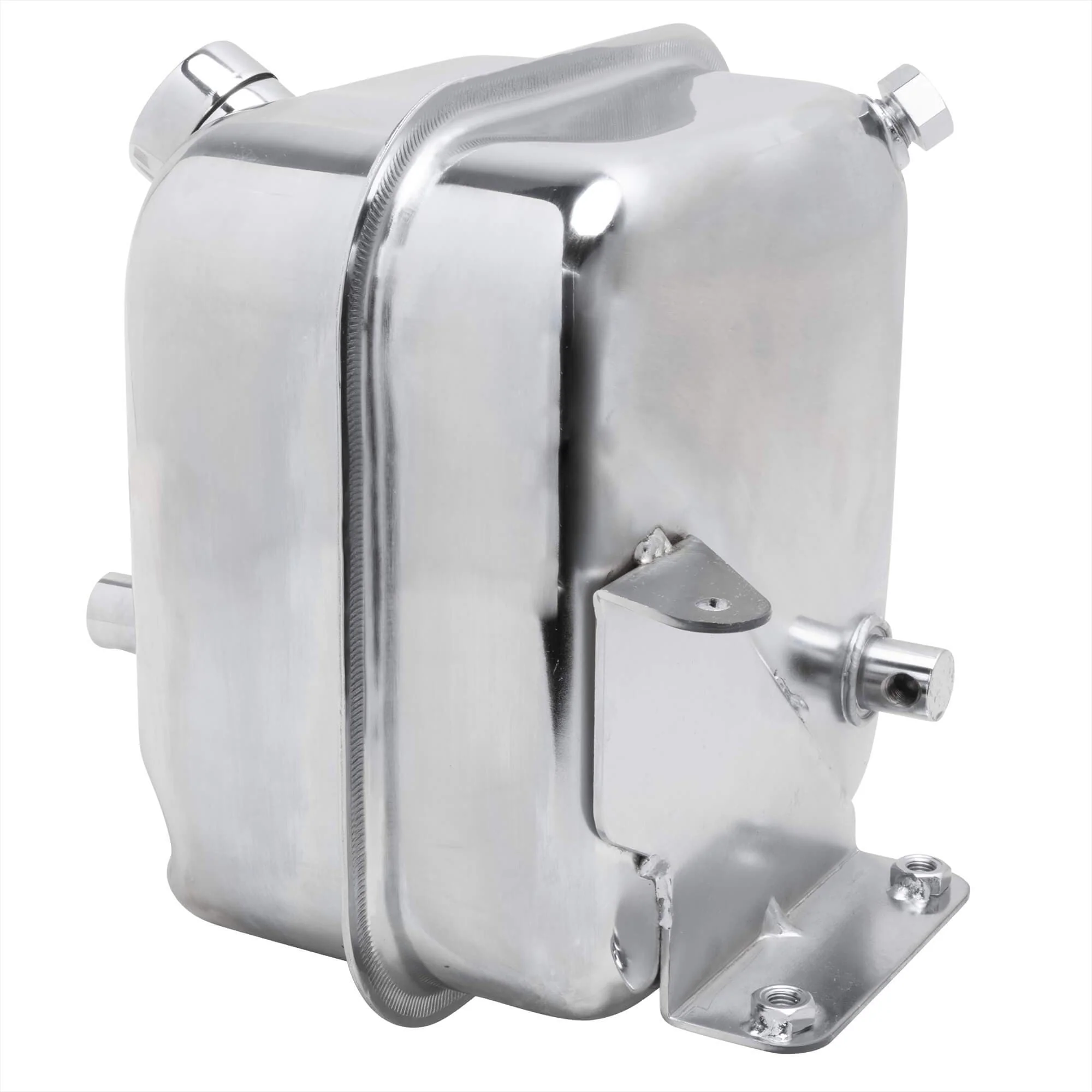 Direct OEM Replacement Chrome Oil Tank for 1965-1982 Harley-Davidson 4 Speed Models - Image 4