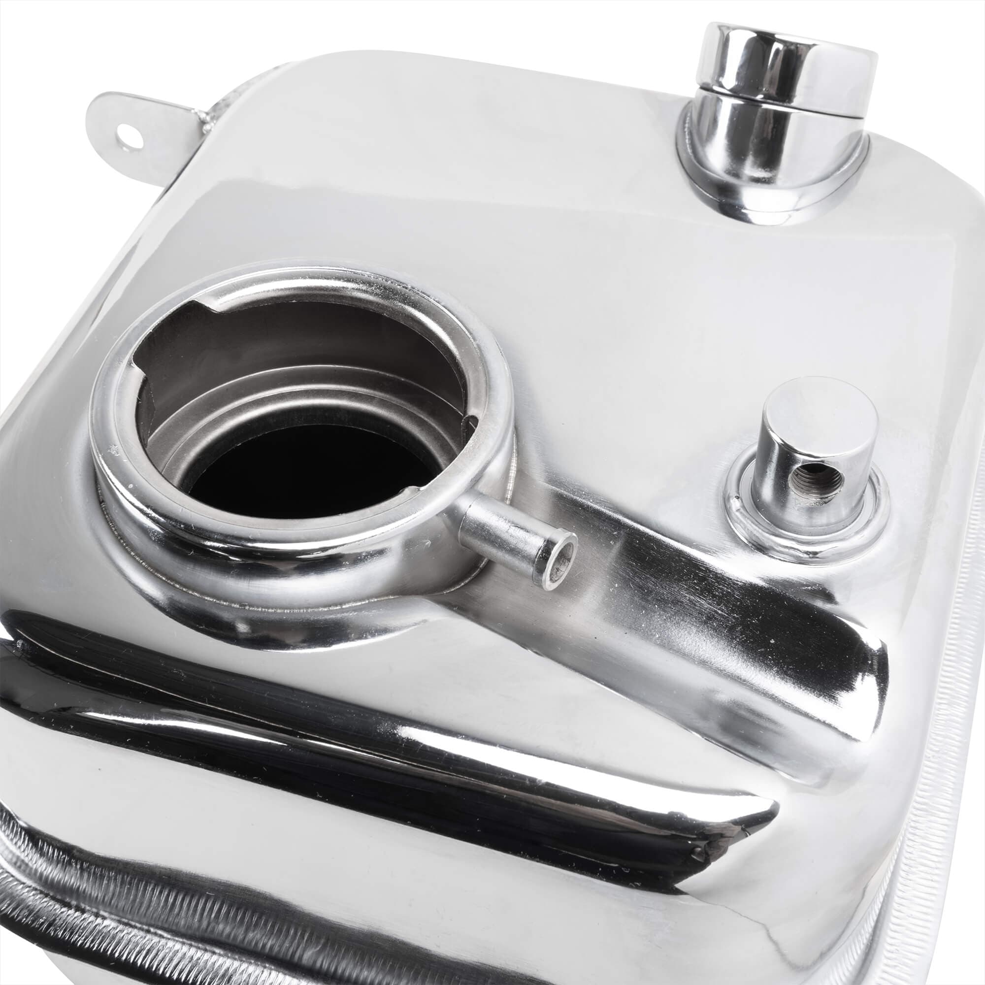 Direct OEM Replacement Chrome Oil Tank for 1965-1982 Harley-Davidson 4 Speed Models - Image 8
