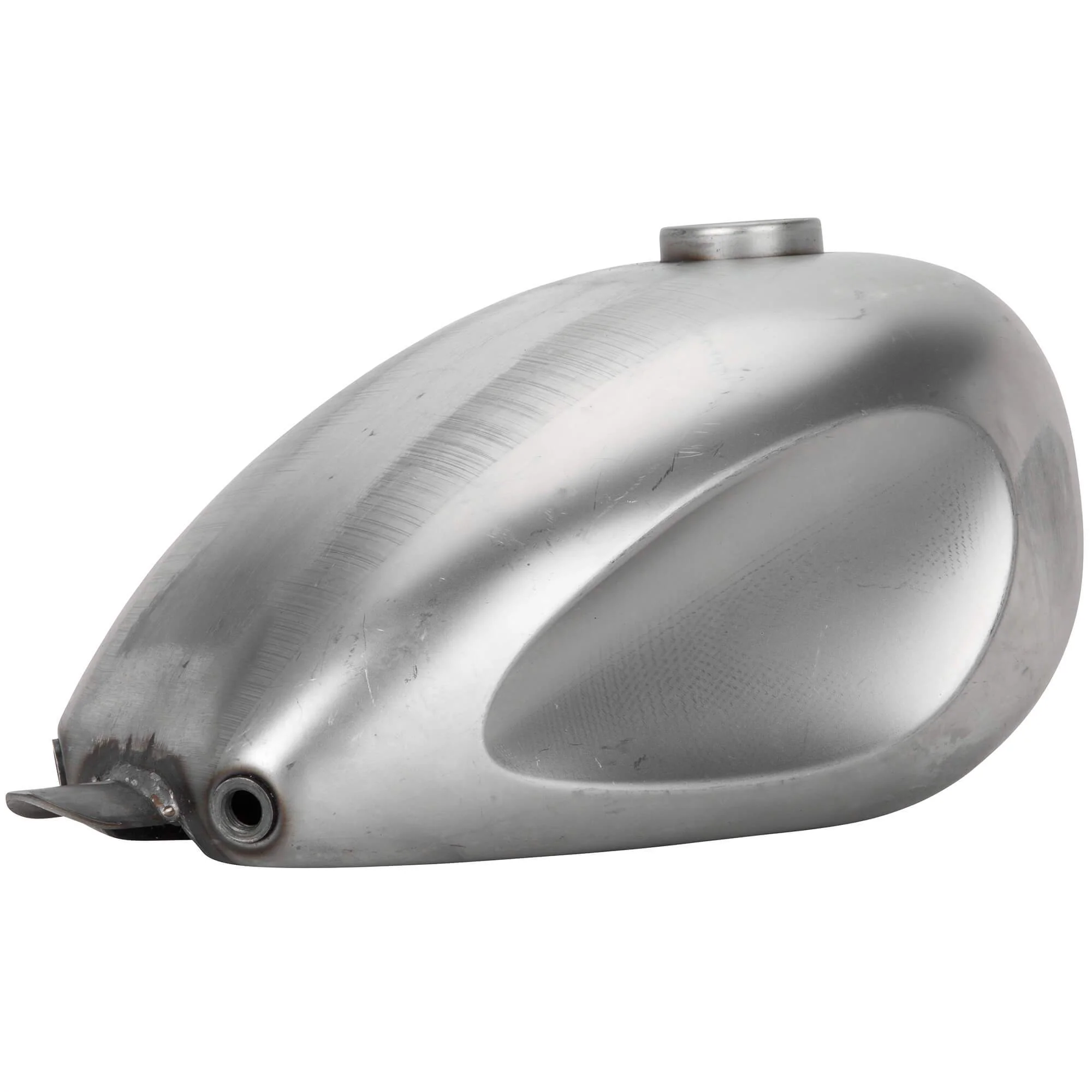 Dished Wassell Peanut Frisco Mount Shallow-Tunnel Gas Tank - 2.2 gal - Image 4