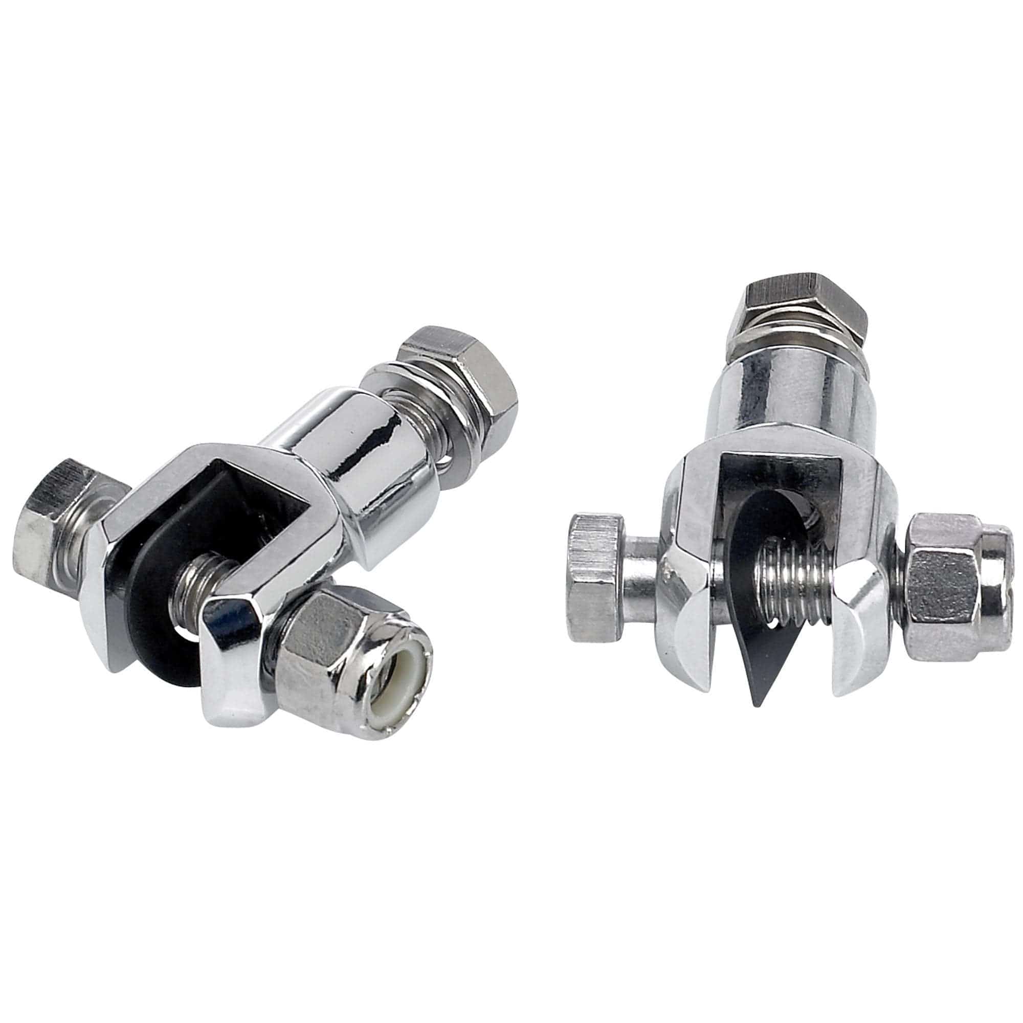 Foot Peg Chrome Clevis Mounts - Image 2