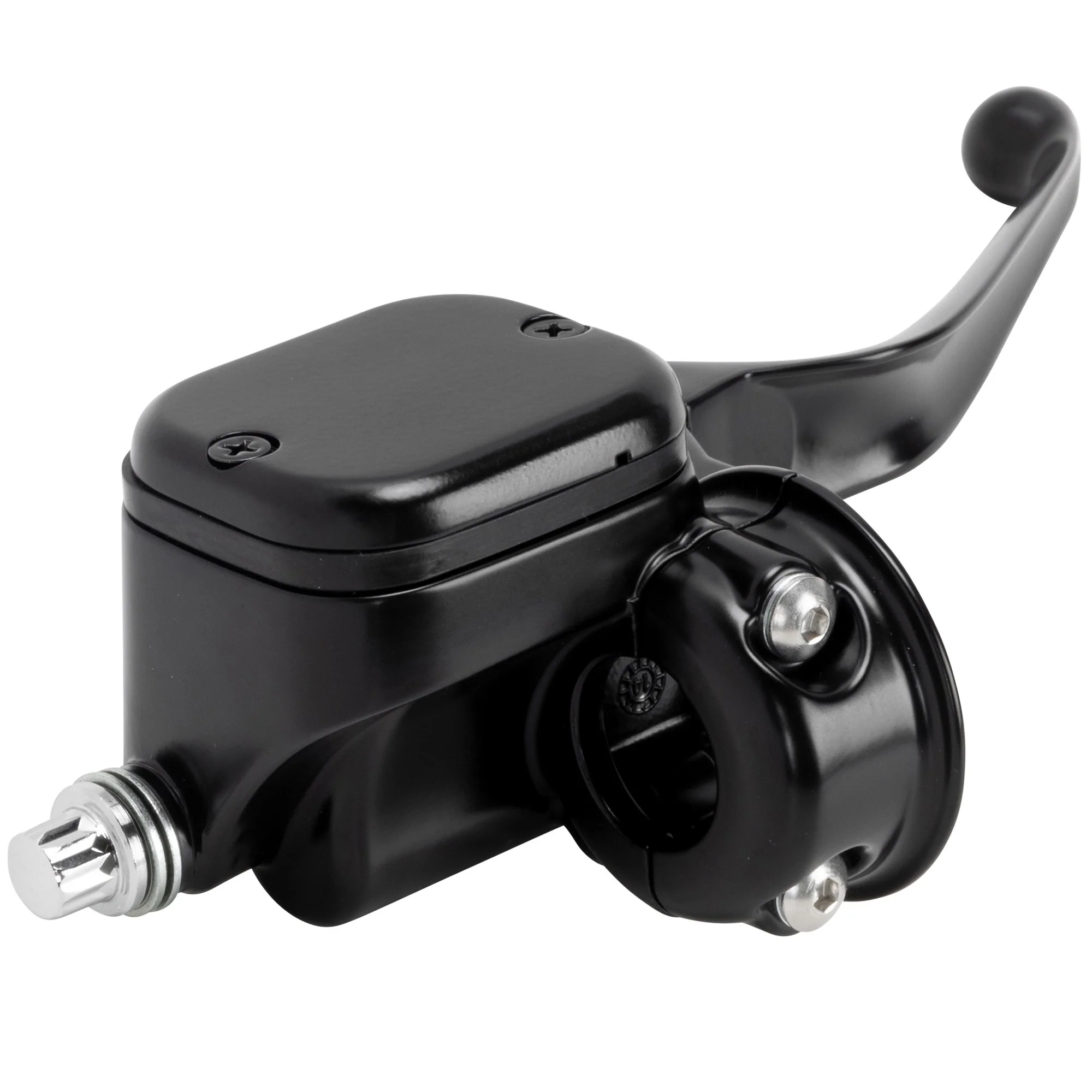 Front Brake Master Cylinder Assembly - Black - Single Disc 1996-2017 Models (EXCEPT 15-17 Softail, 08-17 Dressers, Trike, 04-17 XL) - Image 4