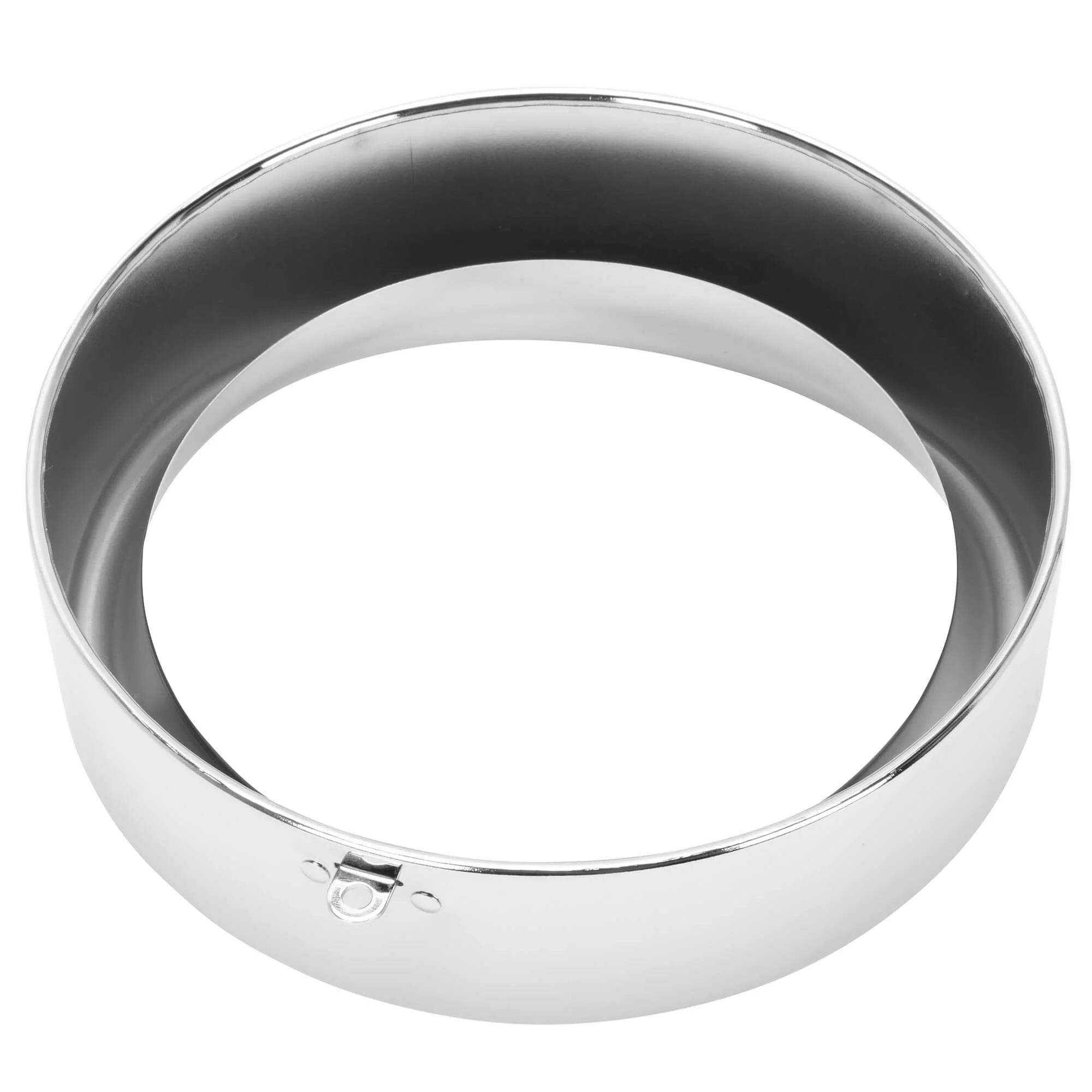 Headlight Visor - 7" Headlight - Chrome - Replaces OEM #69734-05 - Image 4