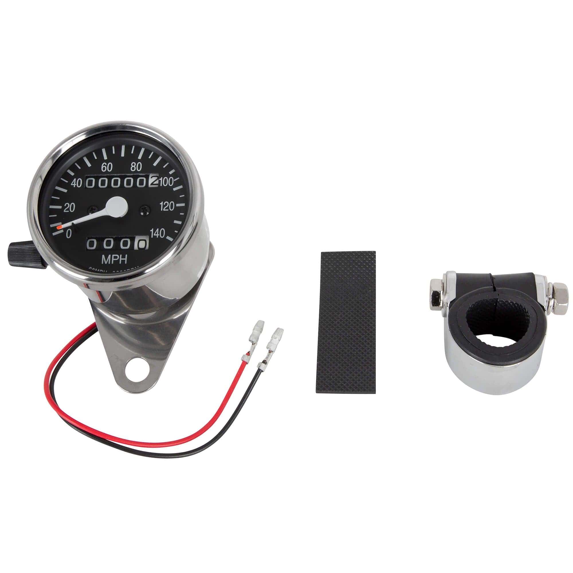 Mini 2:1 ratio Mechanical Speedometer with Trip Meter - 2.4 inch - Image 3