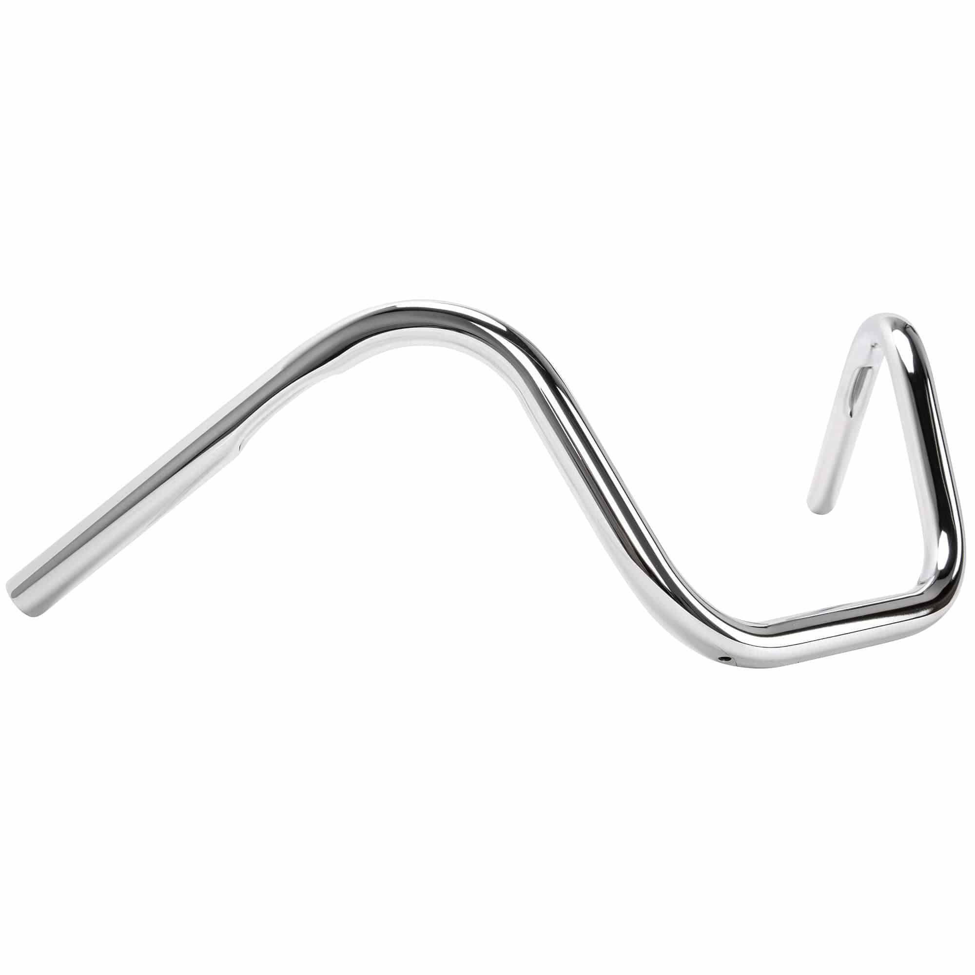 Mini Ape Hanger Handlebars - 1 inch - 9 inch Rise - Chrome - Image 5