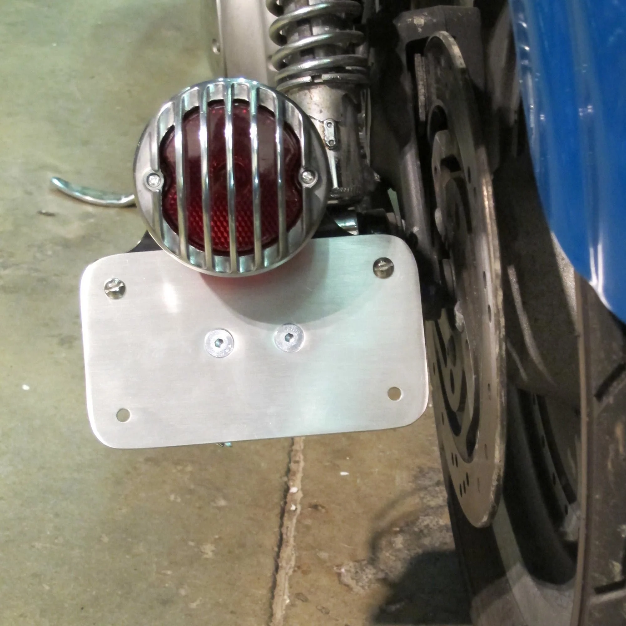 Model A Tail Light Mounting Bracket - Horizontal License Plate - Image 12