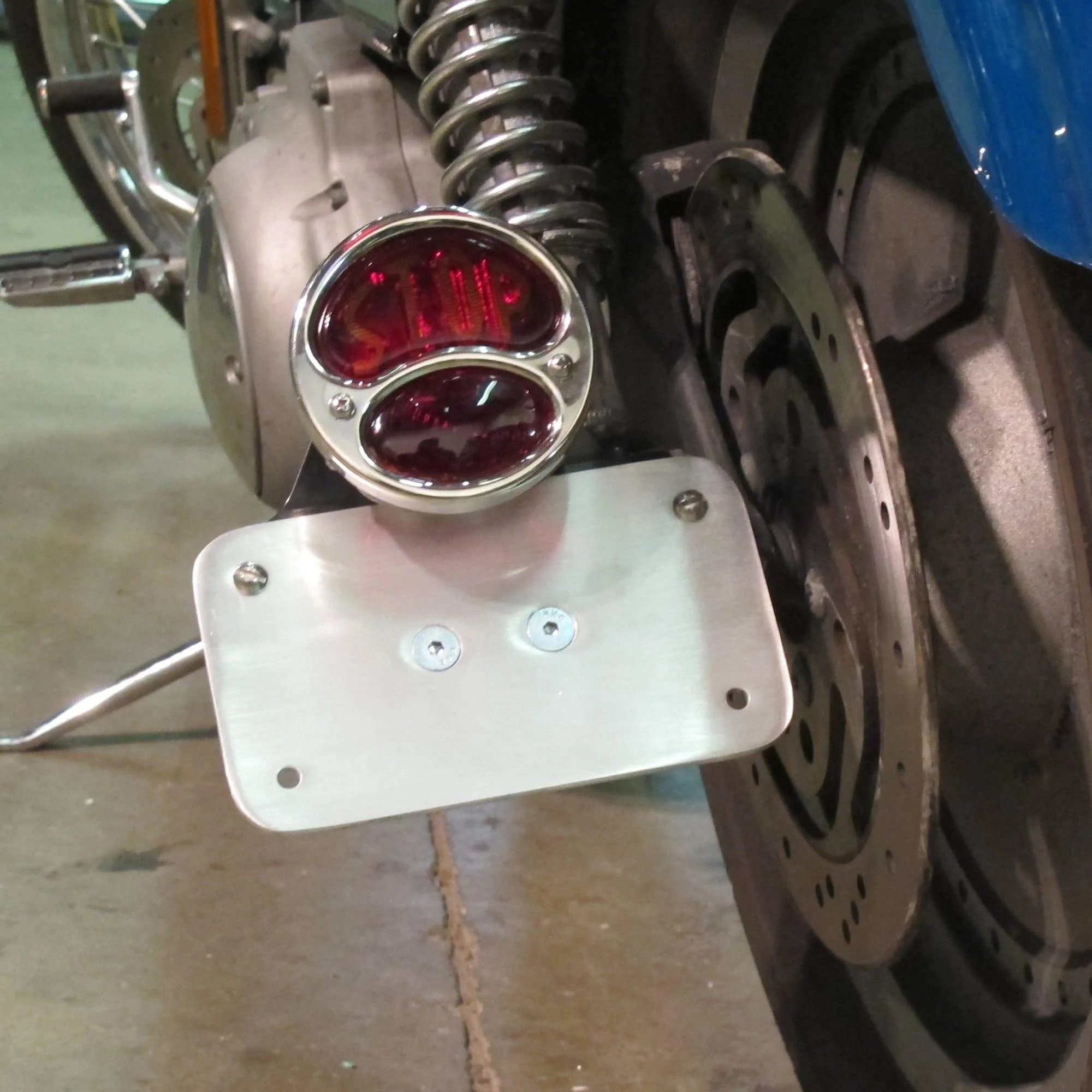 Model A Tail Light Mounting Bracket - Horizontal License Plate - Image 15