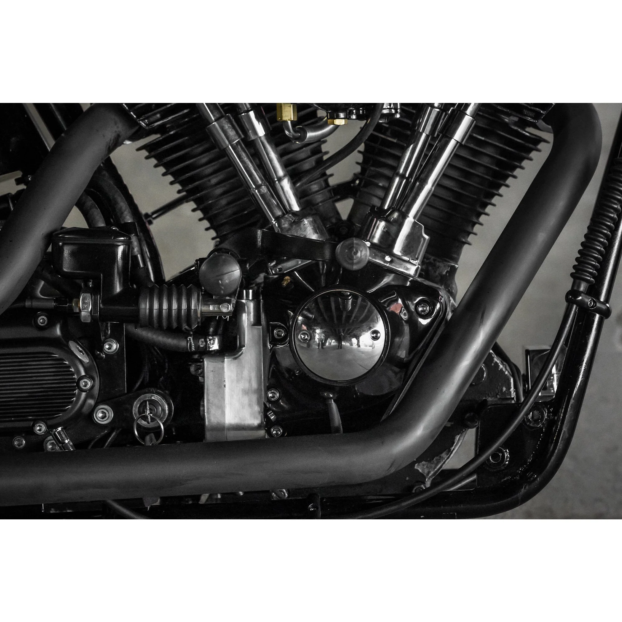 Nose Cone Cam Gear Cover - Black - 1993-99 Harley-Davidson Big Twin - Image 5