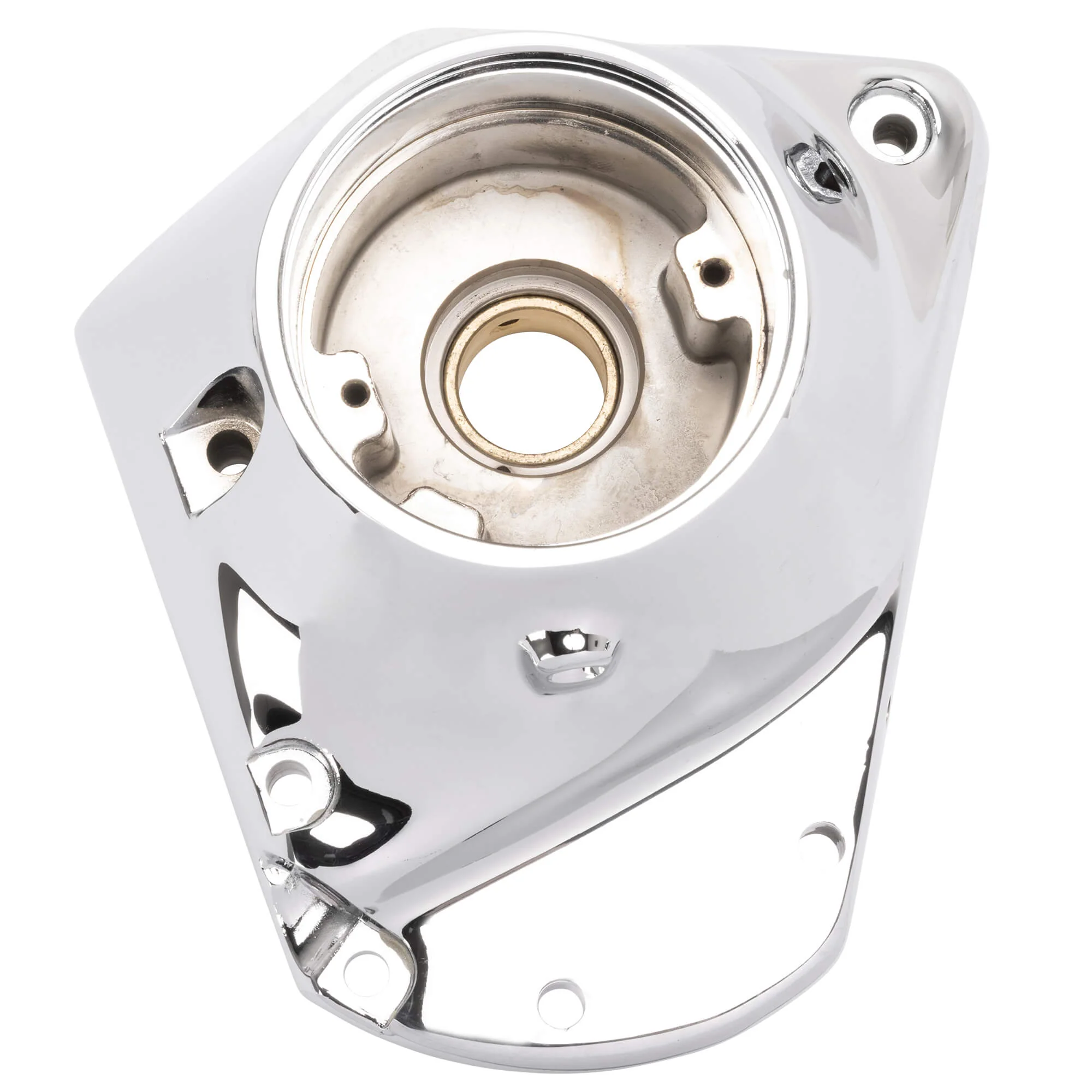 Nose Cone Cam Gear Cover - Chrome - 1973-92 Harley-Davidson Big Twin - Image 2