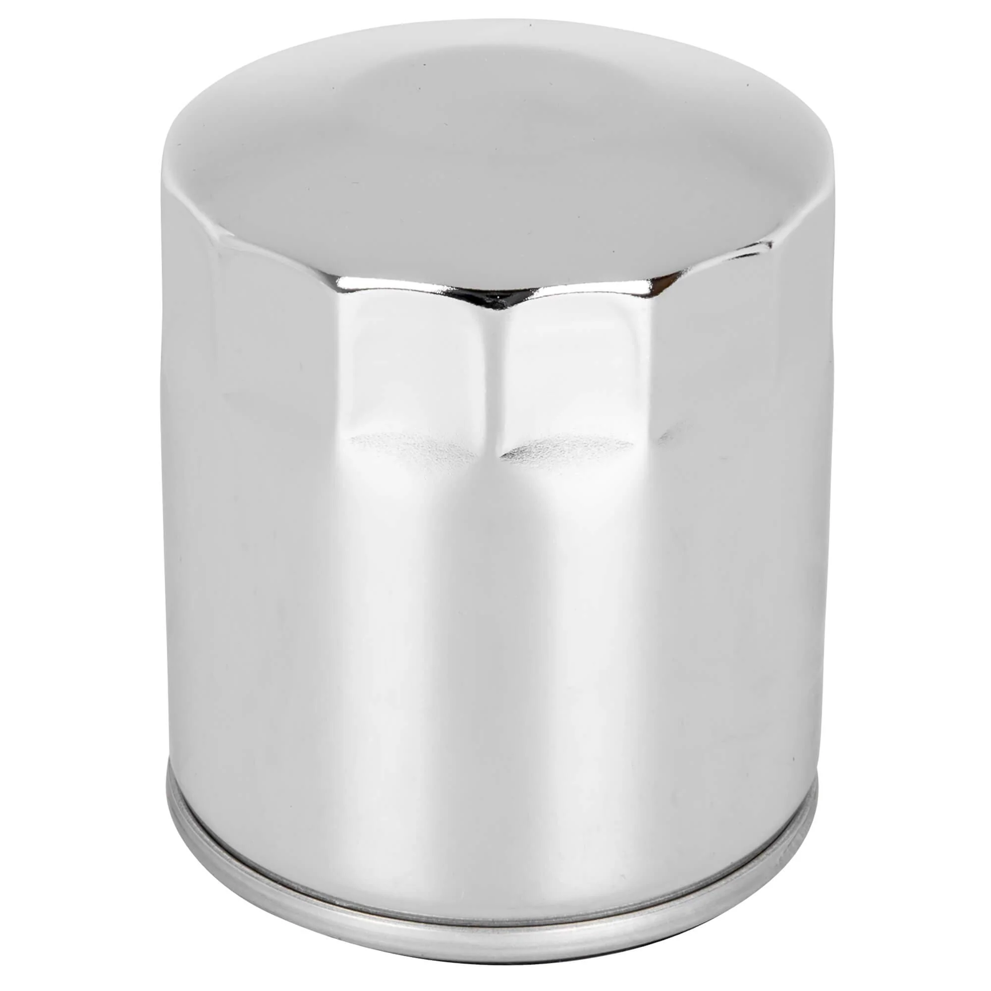 Oil Filter for Harley-Davidson Dyna Softail and Touring Models - Chrome - OEM #63798-99A 63731-99