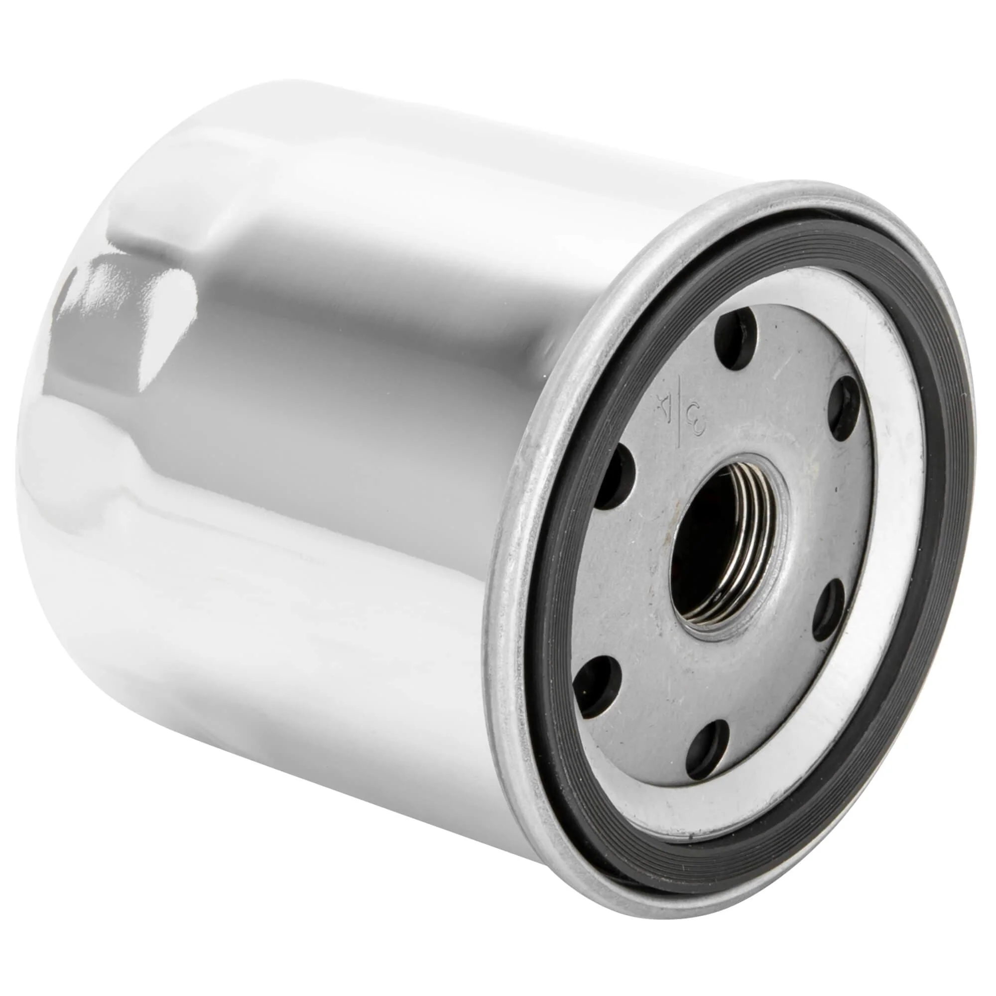 Oil Filter for Harley-Davidson XL FXR Softail Touring Models and Buell - Chrome - OEM #63805-80A 63796-77A - Image 2