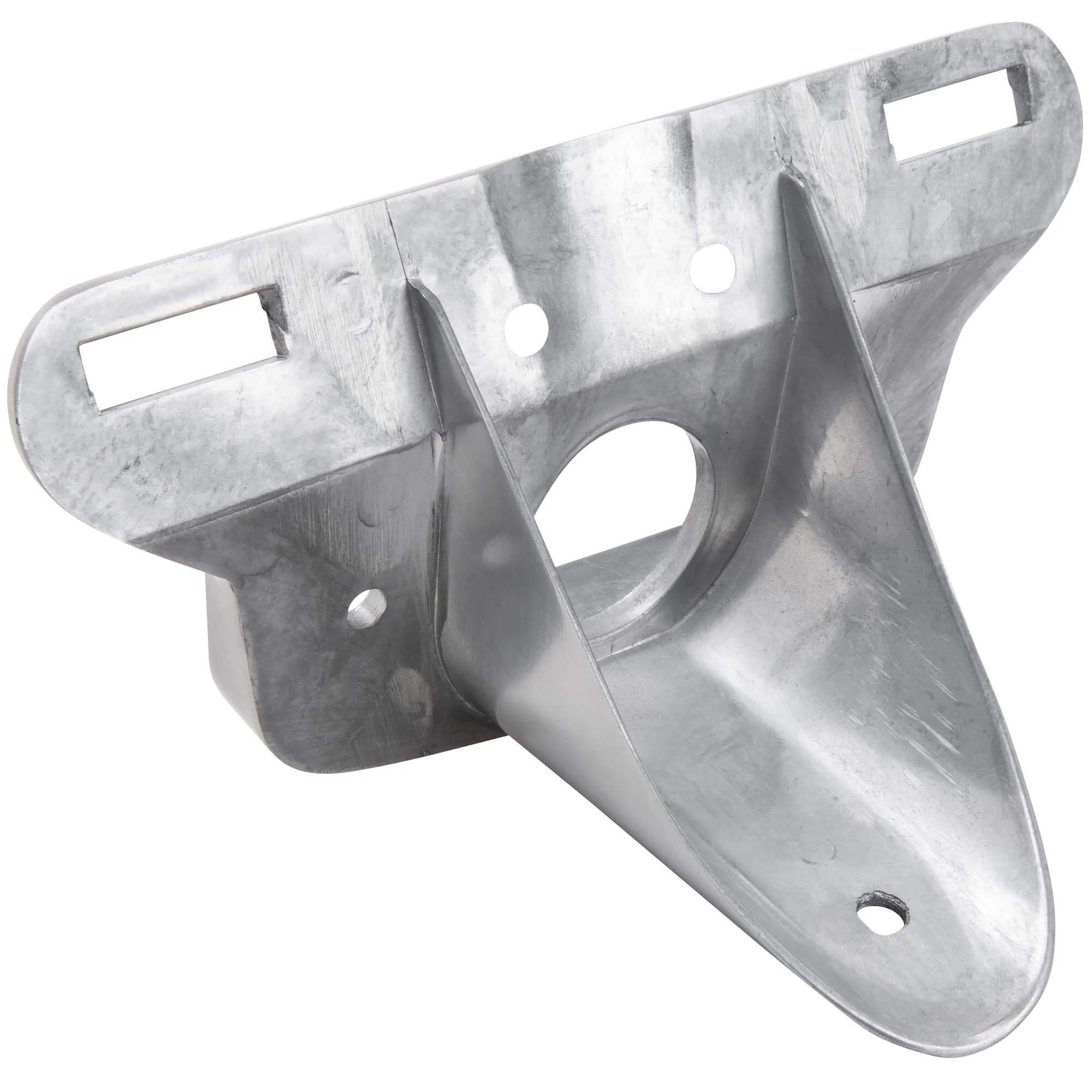 Polished Cast Tail Light Bracket for Lucas Style Tail Light - Image 5