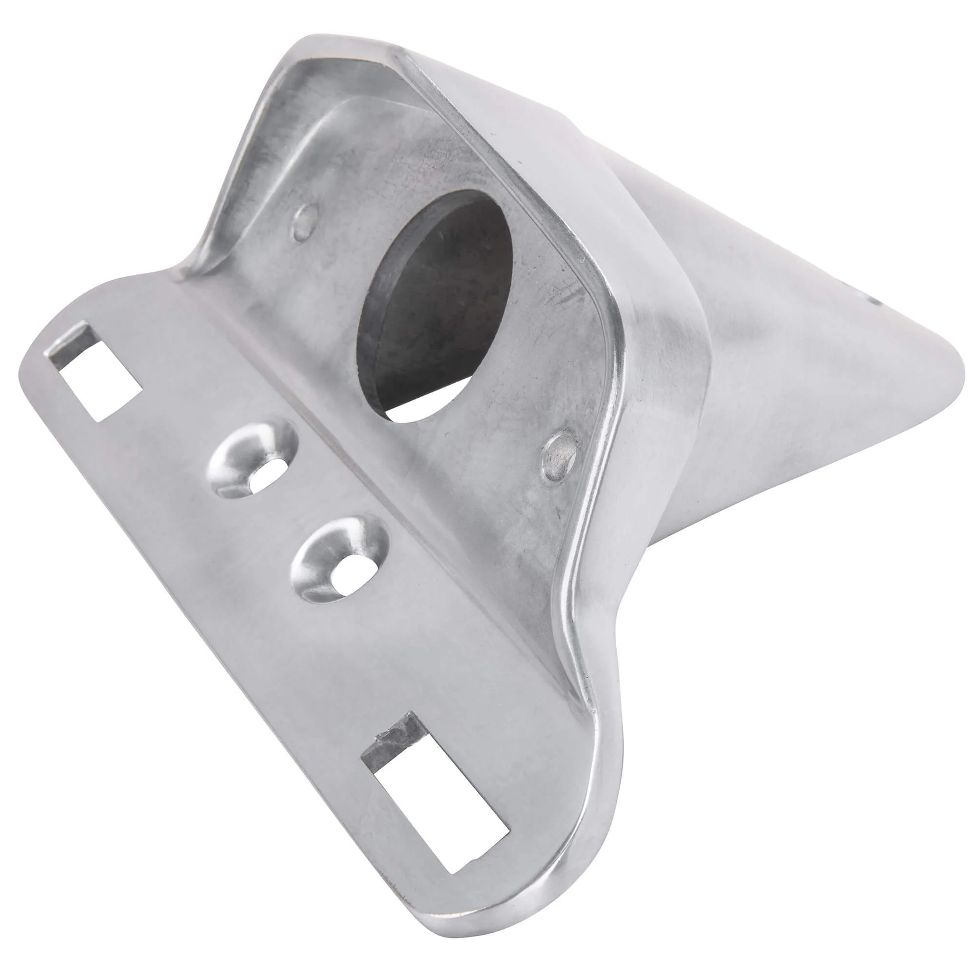 Polished Cast Tail Light Bracket for Lucas Style Tail Light - Image 6